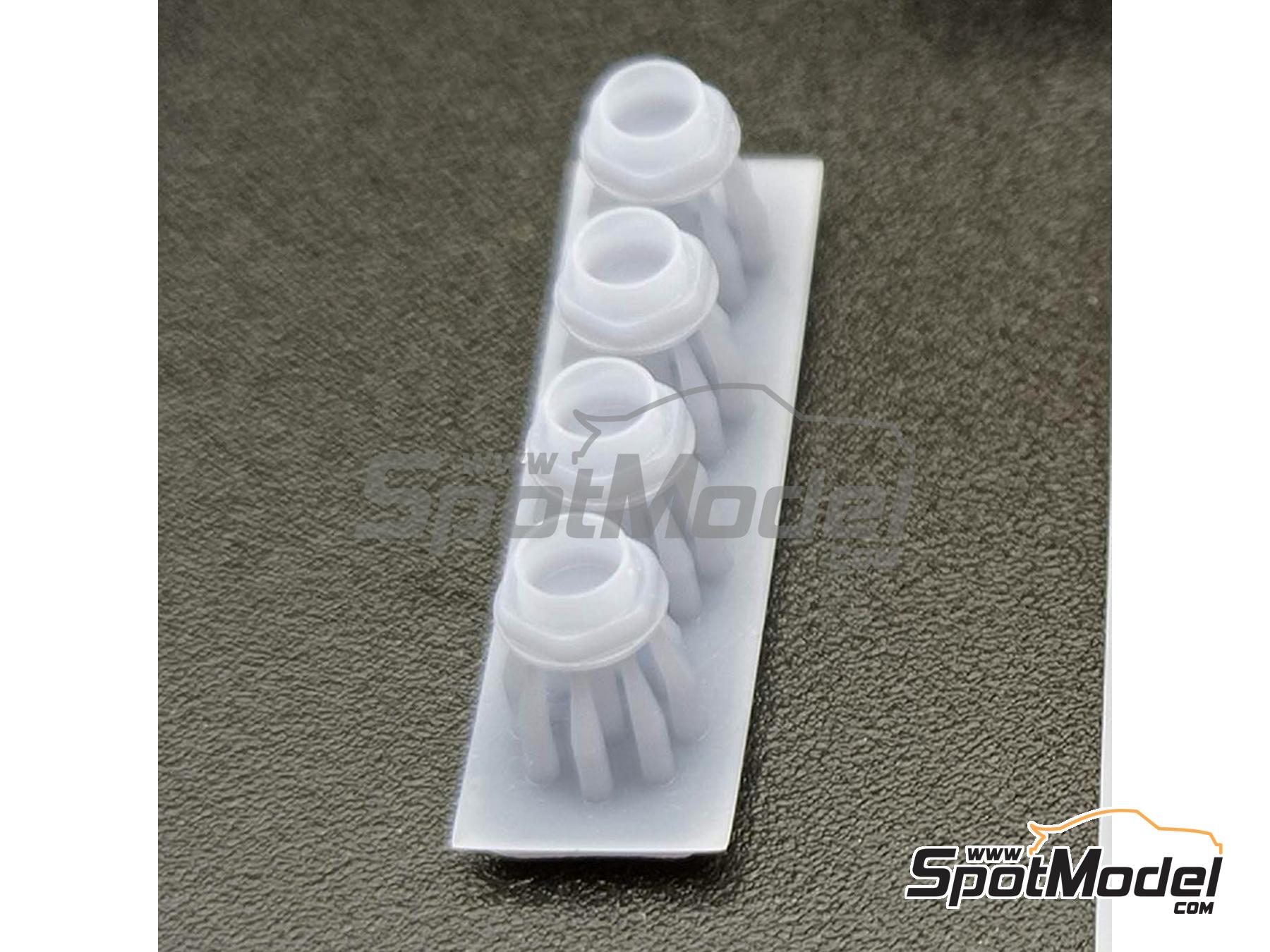 Image 5: Gotti M160 monotuerca | Set de llantas y neum&aacute;ticos en escala&nbsp;1/24 fabricado por D.A.B. Models (ref.&nbsp;DAB24-034)