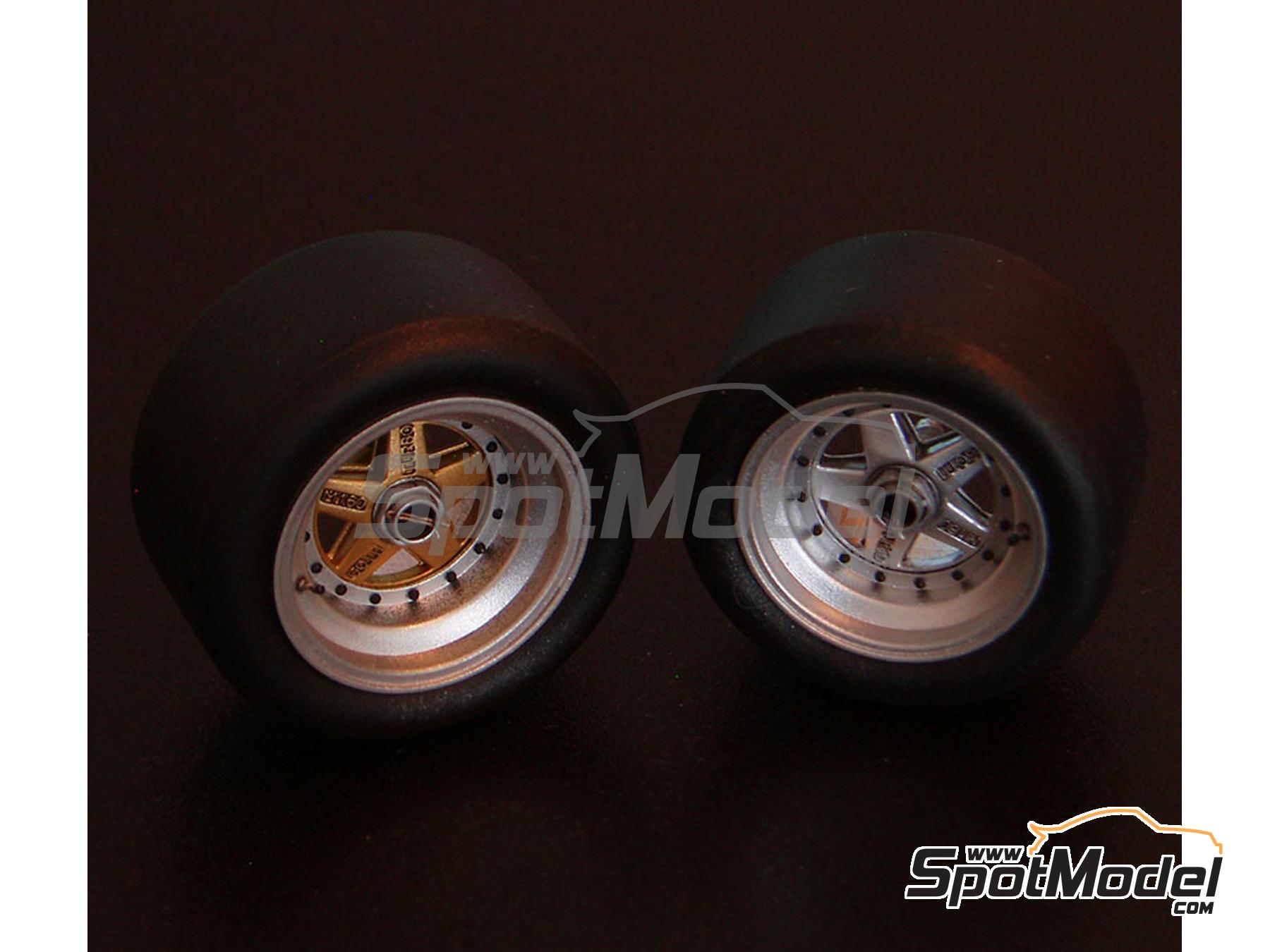 Image 11: Gotti M160 monotuerca | Set de llantas y neum&aacute;ticos en escala&nbsp;1/24 fabricado por D.A.B. Models (ref.&nbsp;DAB24-034)