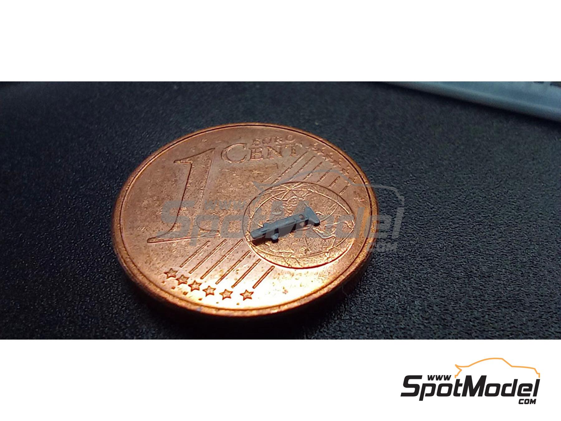 Image 4: Cierres de palanca | Cierres de capot en escala&nbsp;1/24 fabricado por D.A.B. Models (ref.&nbsp;DAB24-035)