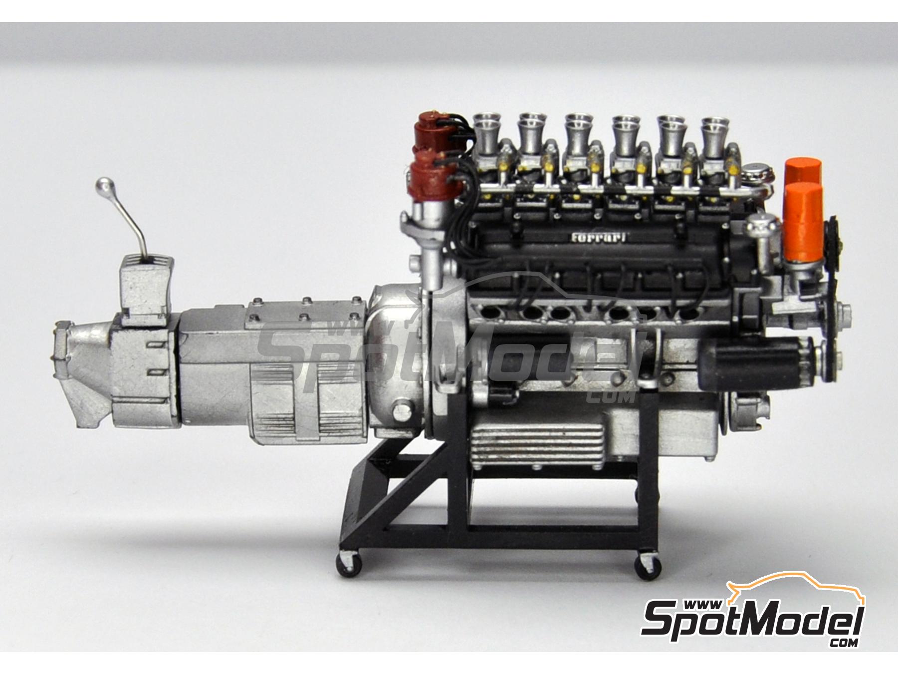Image 4: Ferrari Colombo V12 3.3L | Engine in 1/24 scale manufactured by D.A.B. Models (ref.&nbsp;DAB24-046)