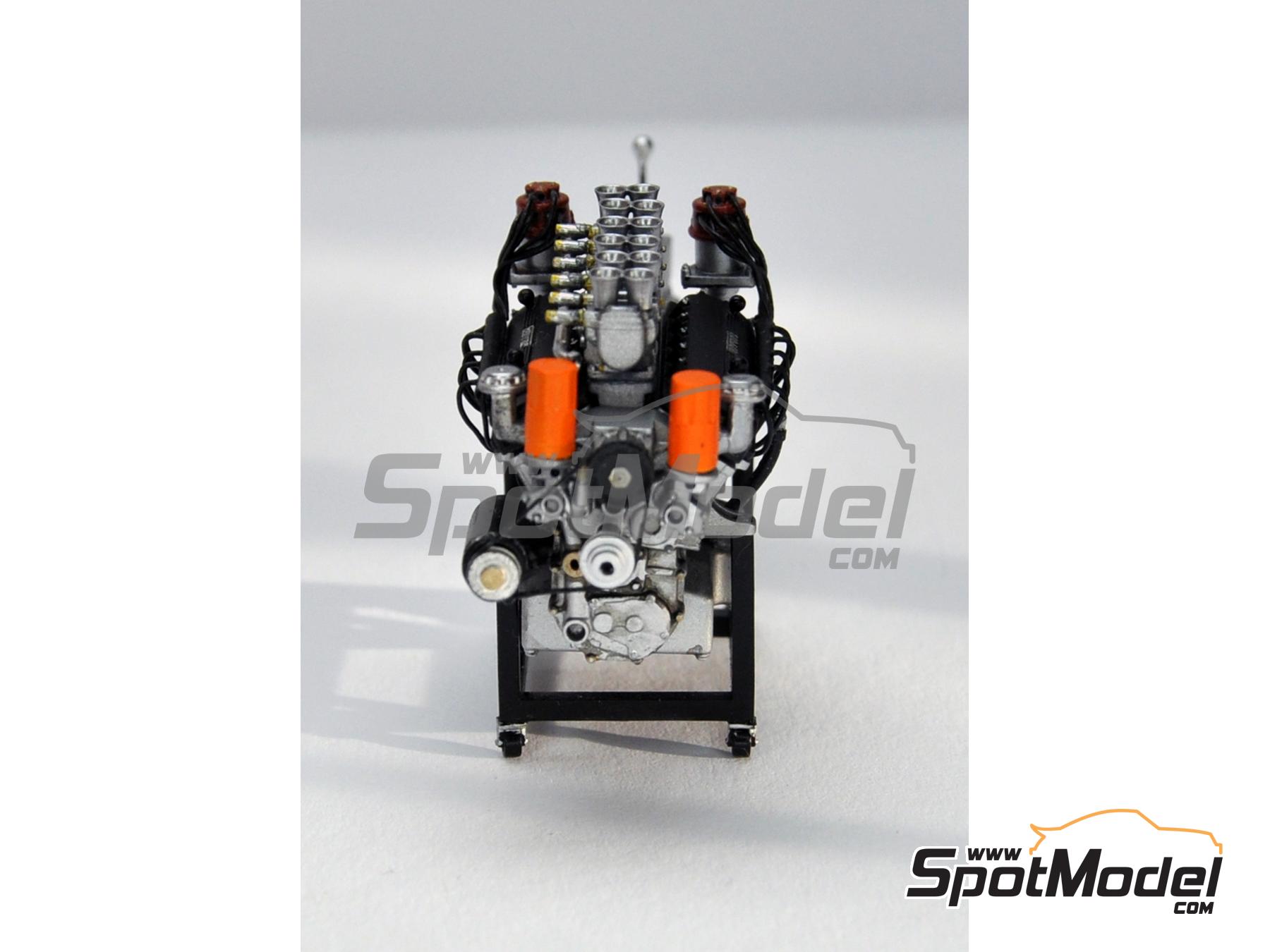 Image 5: Ferrari Colombo V12 3.3L | Engine in 1/24 scale manufactured by D.A.B. Models (ref.&nbsp;DAB24-046)