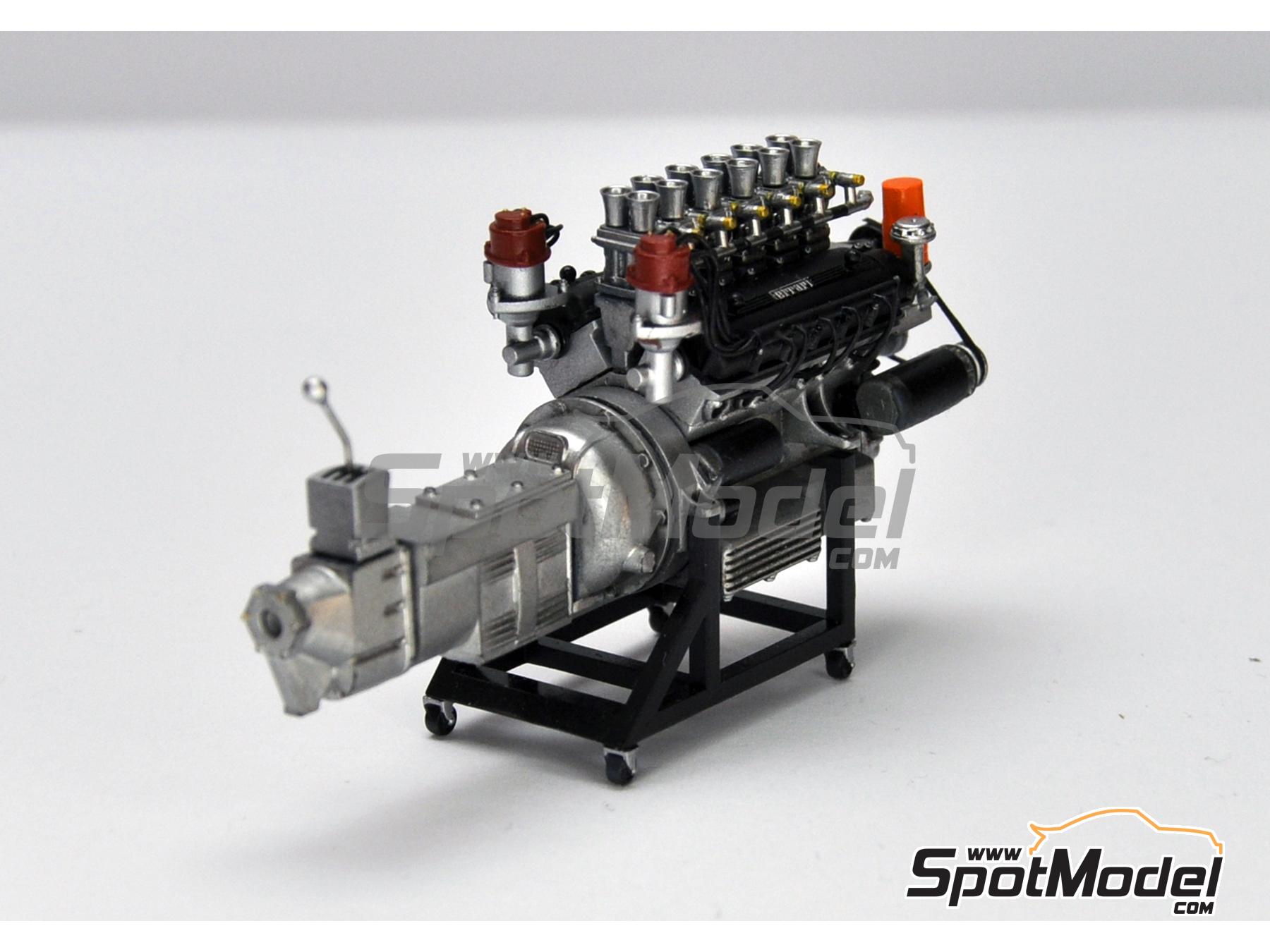 Image 7: Ferrari Colombo V12 3.3L | Engine in 1/24 scale manufactured by D.A.B. Models (ref.&nbsp;DAB24-046)