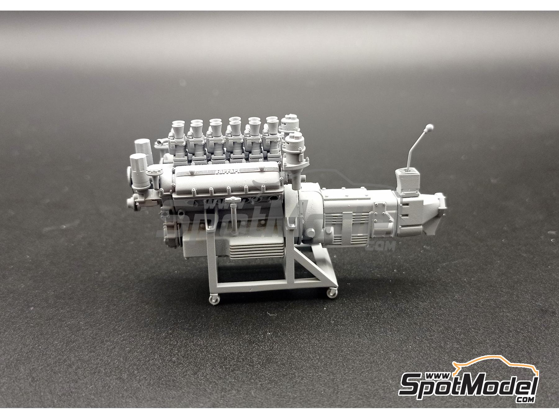 Image 12: Ferrari Colombo V12 3.3L | Engine in 1/24 scale manufactured by D.A.B. Models (ref.&nbsp;DAB24-046)