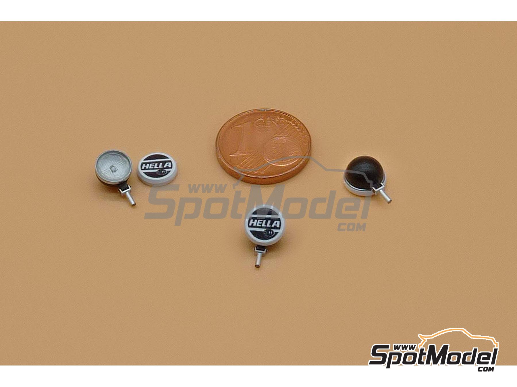 Image 2: Super Oscar Spot Lights 200mm | Lights in 1/32 scale manufactured by D.A.B. Models (ref. DAB32-005)