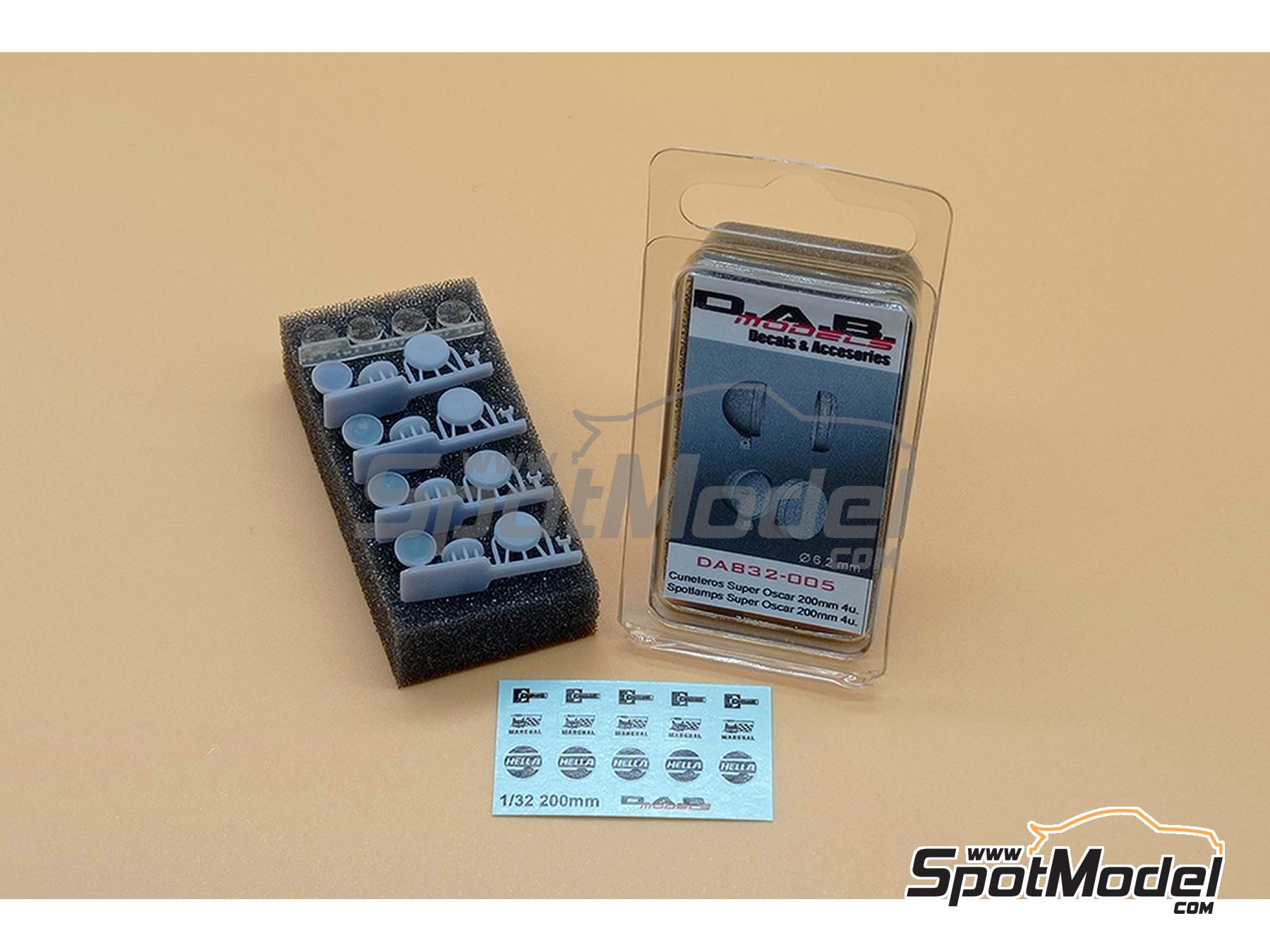 Image 3: Super Oscar Spot Lights 200mm | Lights in 1/32 scale manufactured by D.A.B. Models (ref. DAB32-005)