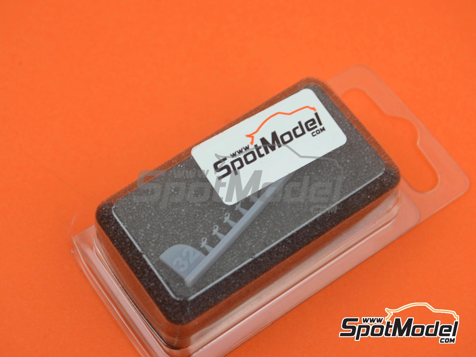 Image 4: Cierres de capot  con pasador - Tipo B | Cierres de capot en escala&nbsp;1/32 fabricado por D.A.B. Models (ref.&nbsp;DAB32-008)