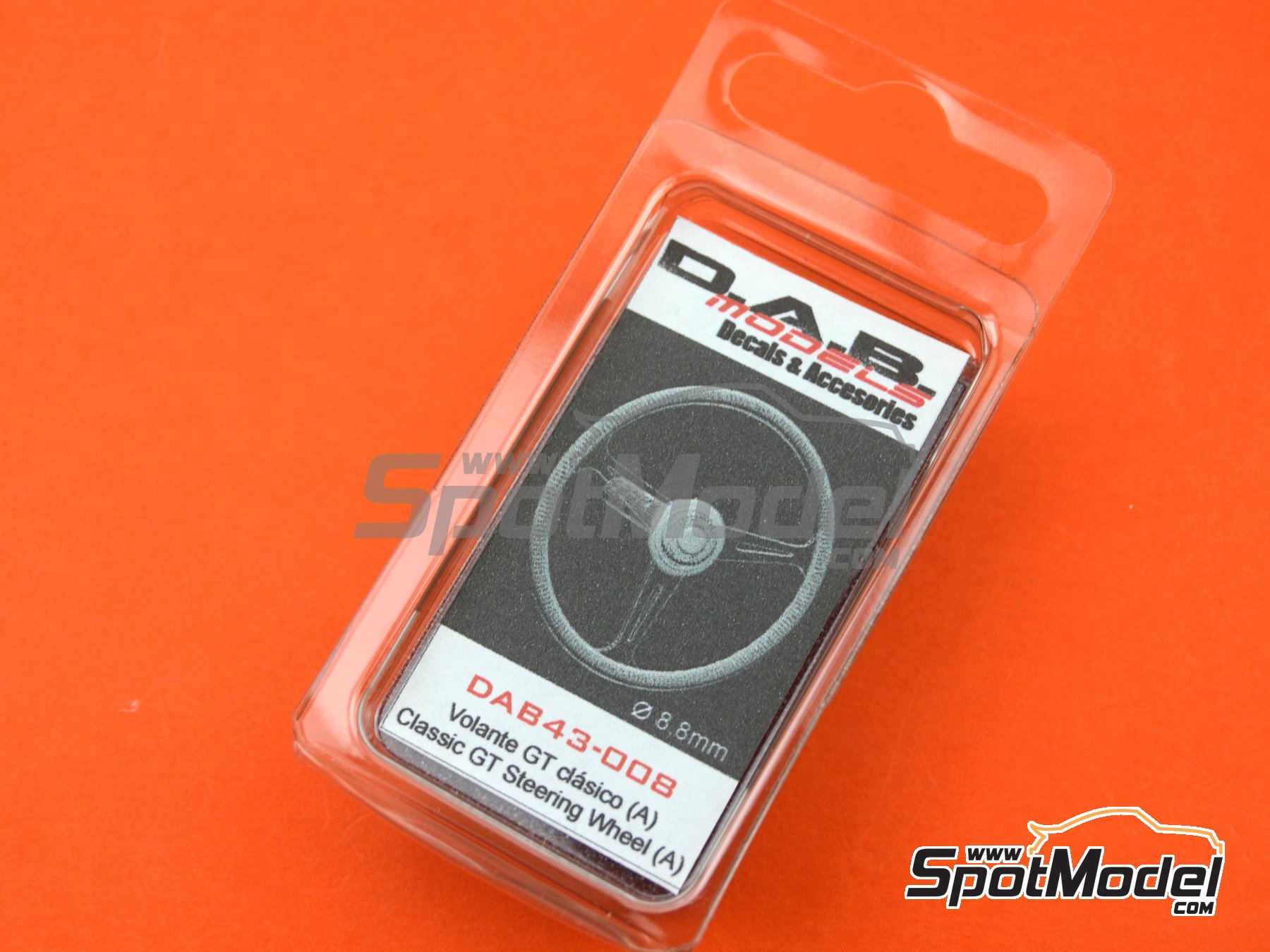 Image 5: Volante clásico de GT - Tipo A | Volante en escala 1/43 fabricado por D.A.B. Models (ref. DAB43-008)