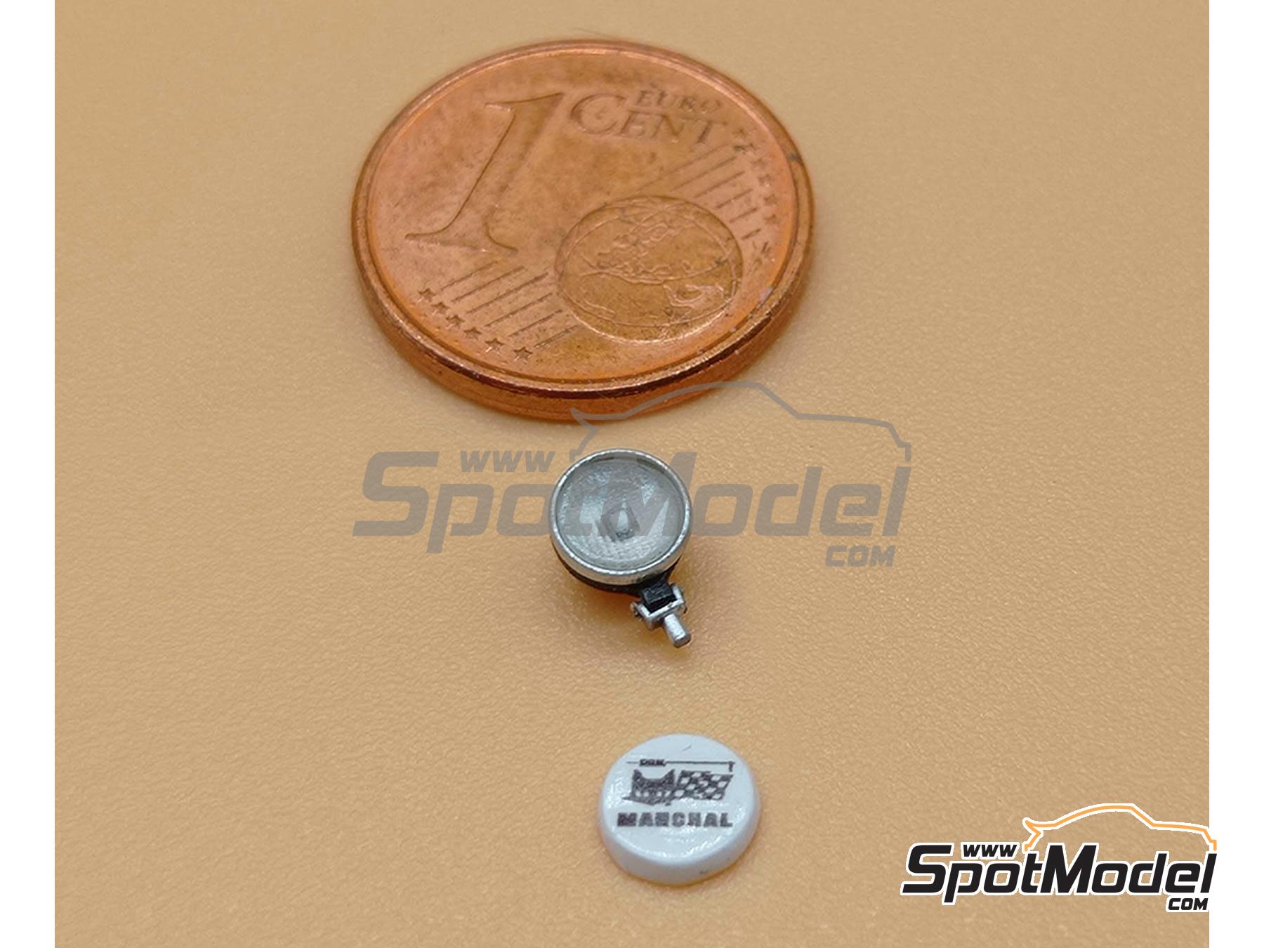 Image 3: Super Oscar Spot Lights 200mm | Lights in 1/43 scale manufactured by D.A.B. Models (ref. DAB43-020)
