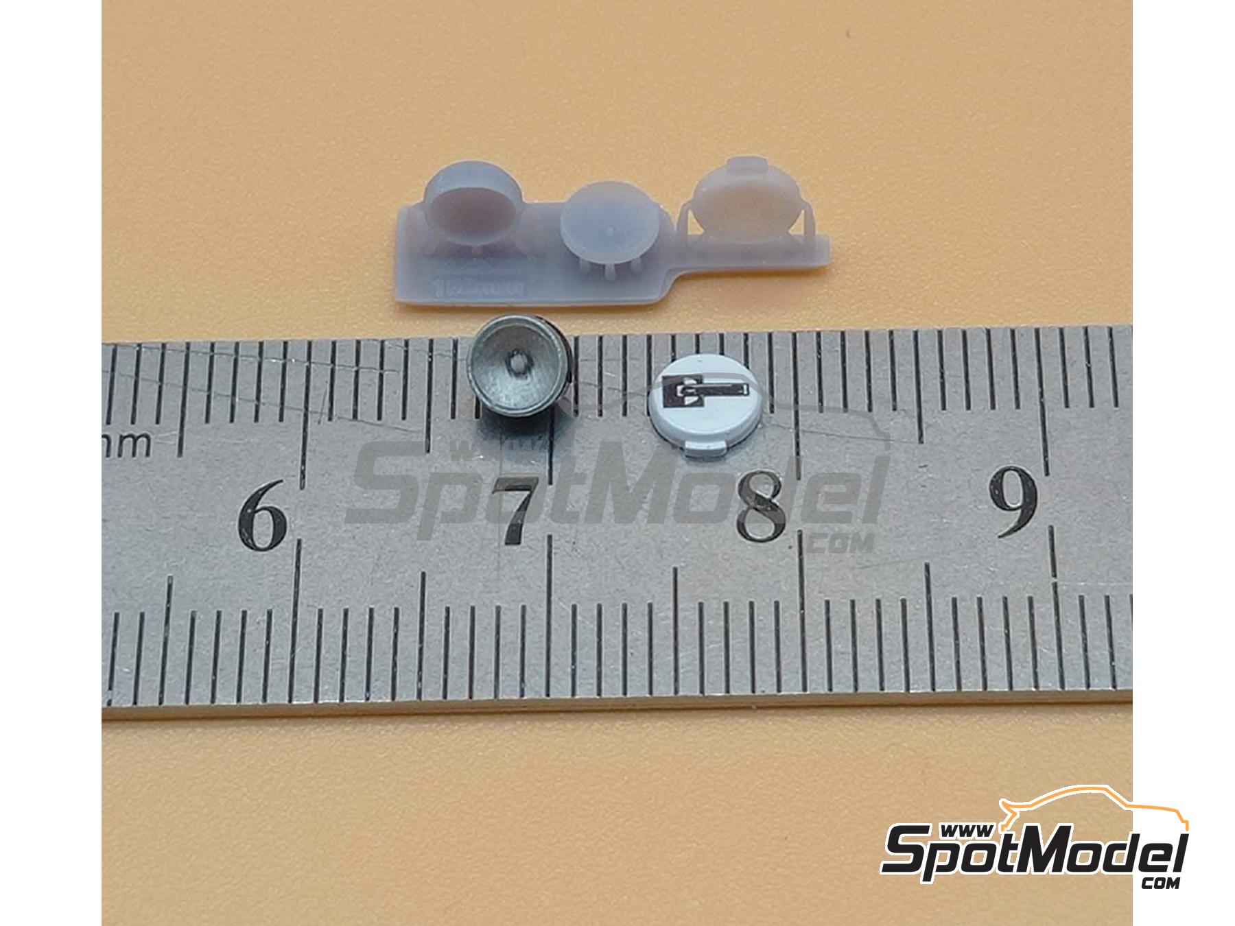 Image 3: Faro plano de 180mm | Luces en escala&nbsp;1/43 fabricado por D.A.B. Models (ref.&nbsp;DAB43-021)