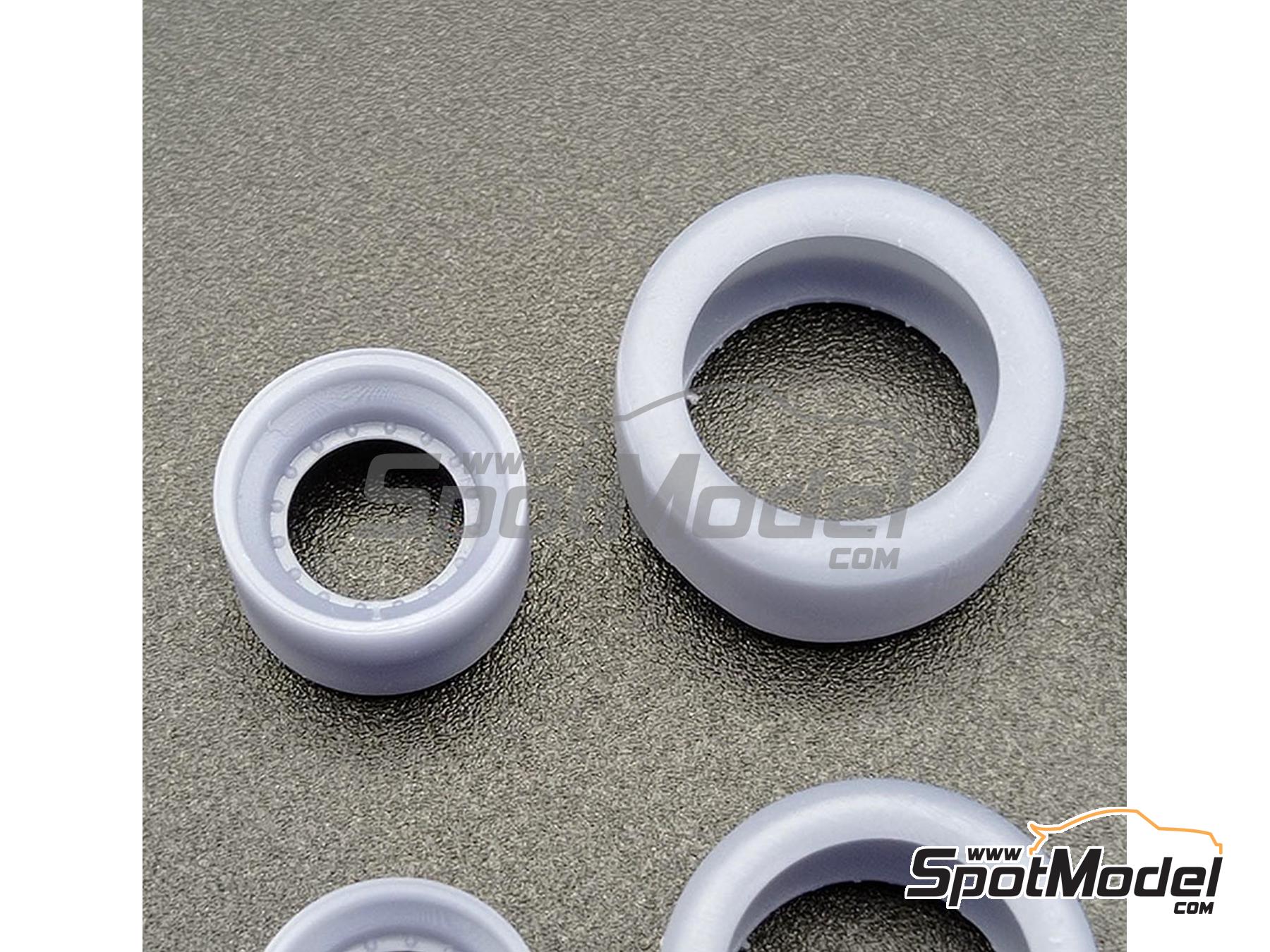 Image 4: Gotti M160 centrelock | Rims and tyres set in 1/43 scale manufactured by D.A.B. Models (ref. DAB43-033)