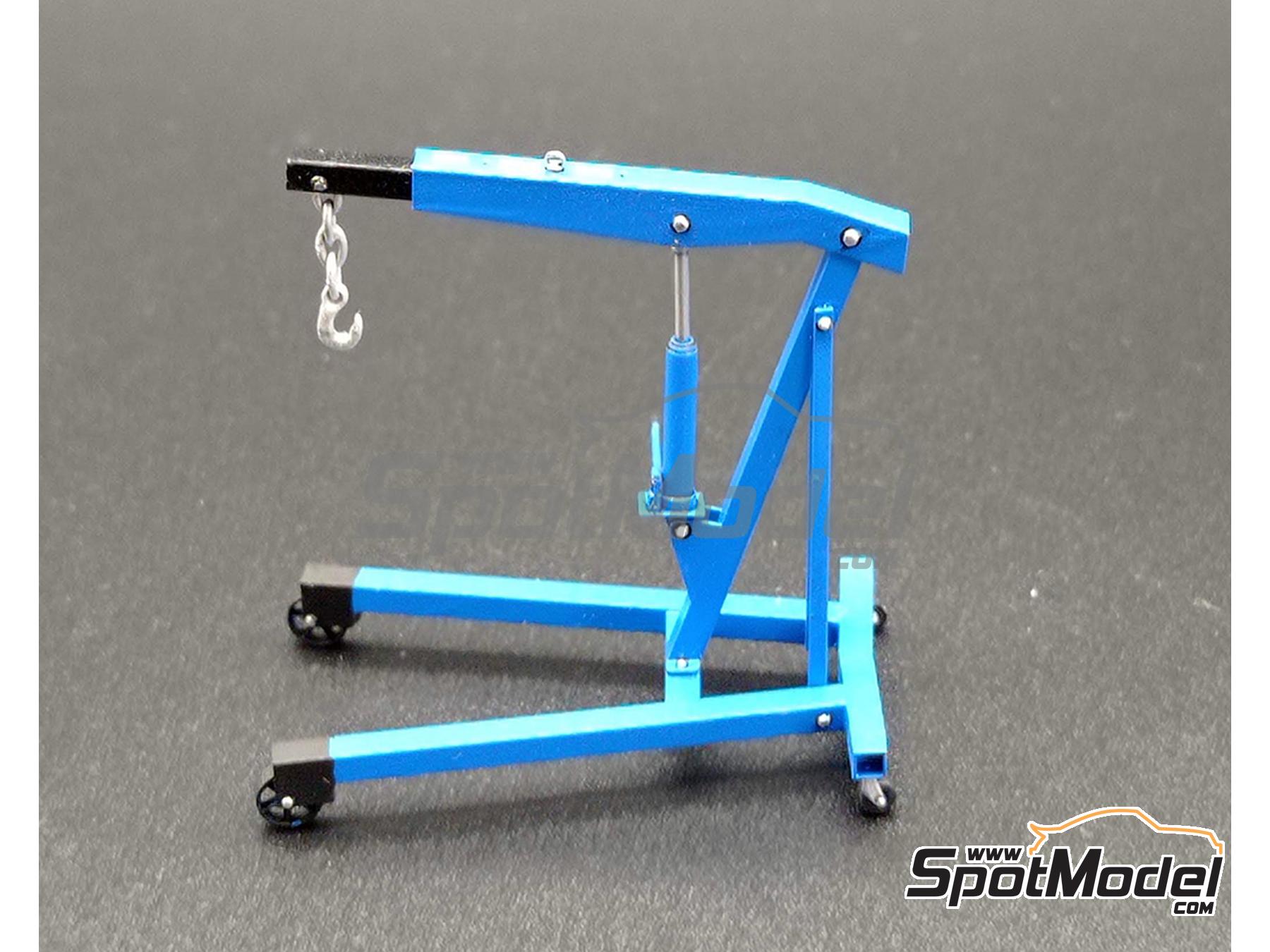 Image 5: Workshop crane | Scale model kit in 1/43 scale manufactured by D.A.B. Models (ref.&nbsp;DAB43-043)