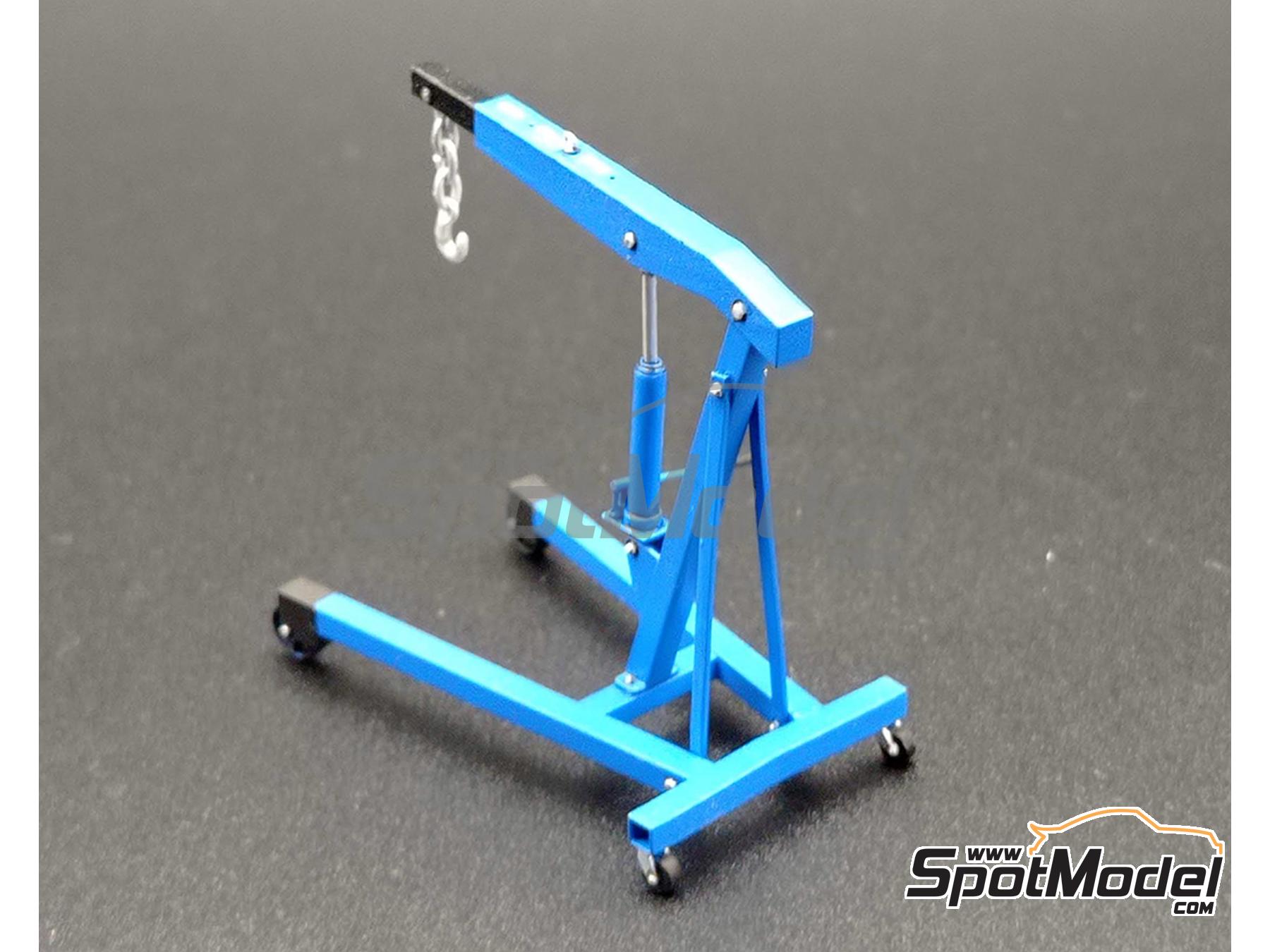 Image 6: Workshop crane | Scale model kit in 1/43 scale manufactured by D.A.B. Models (ref.&nbsp;DAB43-043)