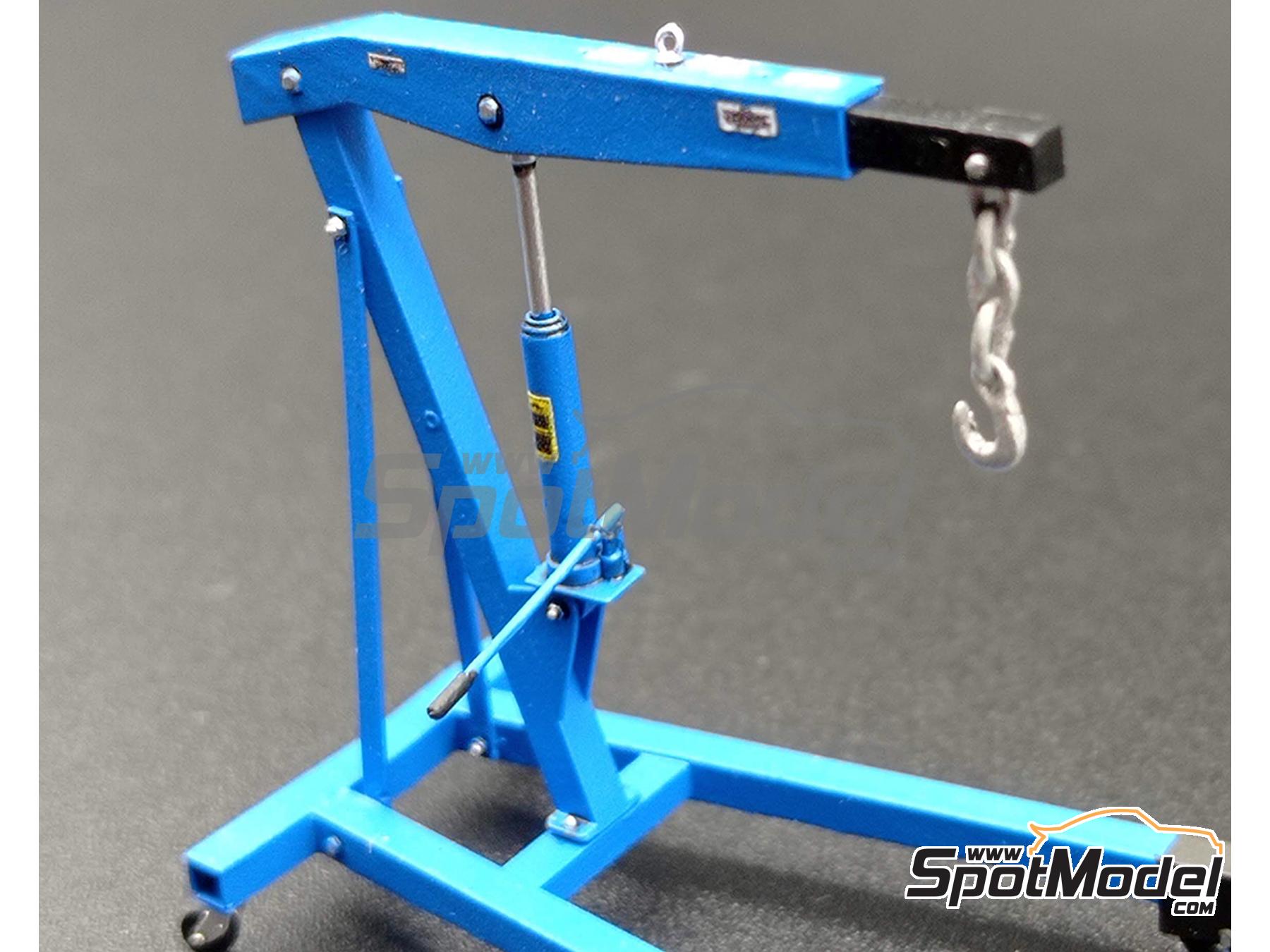 Image 7: Workshop crane | Scale model kit in 1/43 scale manufactured by D.A.B. Models (ref.&nbsp;DAB43-043)