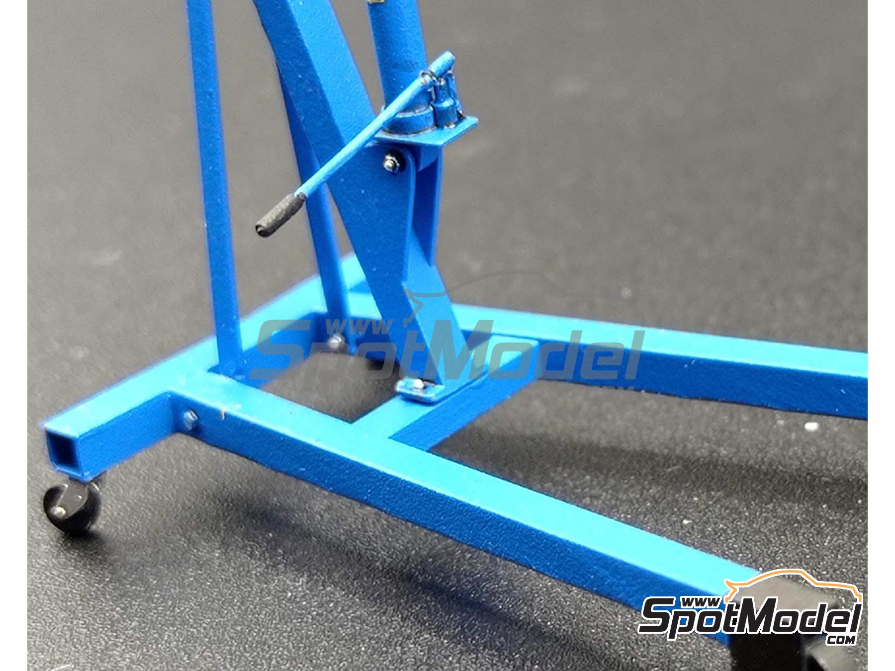 Image 8: Workshop crane | Scale model kit in 1/43 scale manufactured by D.A.B. Models (ref.&nbsp;DAB43-043)