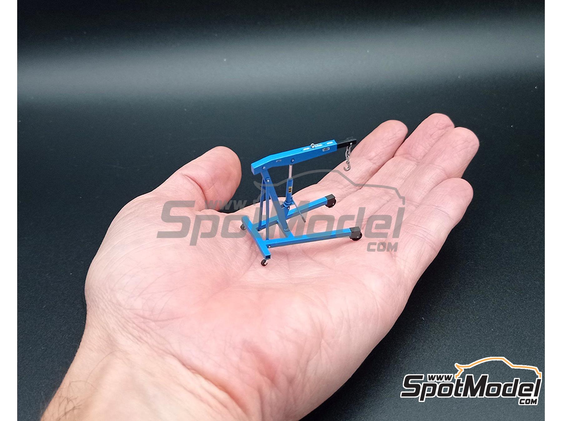 Image 9: Workshop crane | Scale model kit in 1/43 scale manufactured by D.A.B. Models (ref.&nbsp;DAB43-043)