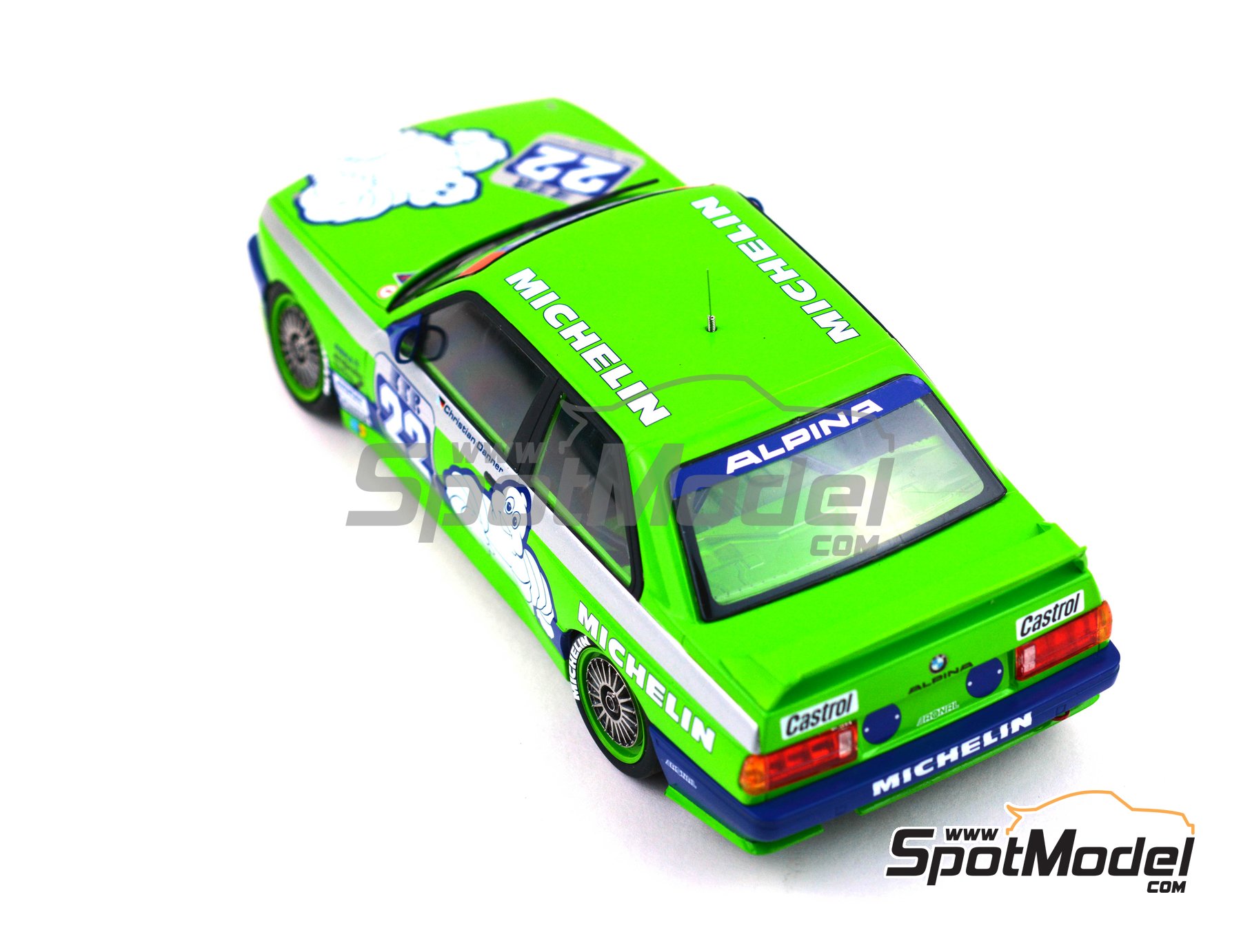 Image 10: BMW M3 E30 Alpina Team - DTM - Deutsche Tourenwagen Masters 1988 | Marking / livery in 1/24 scale manufactured by Decalcas (ref.&nbsp;DCL-DEC007)