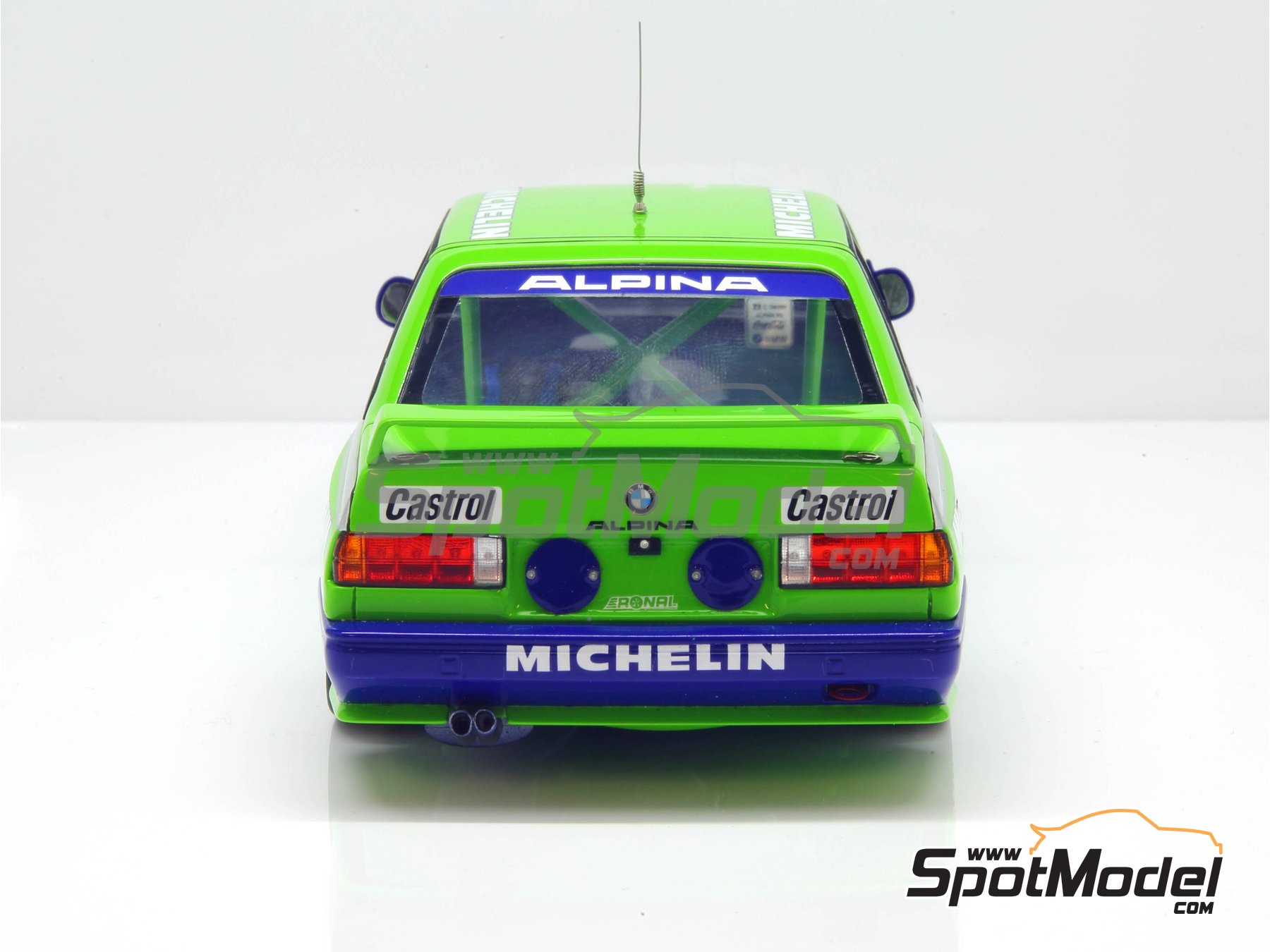 Image 19: BMW M3 E30 Alpina Team - DTM - Deutsche Tourenwagen Masters 1988 | Marking / livery in 1/24 scale manufactured by Decalcas (ref.&nbsp;DCL-DEC007)
