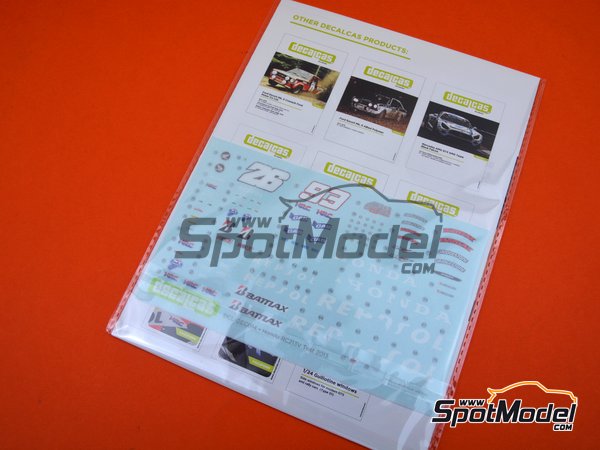 Image 14: Honda RC213V Repsol Honda Team - Motorland Aragon test 2013 | Marking / livery in 1/12 scale manufactured by Decalcas (ref.&nbsp;DCL-DEC014)