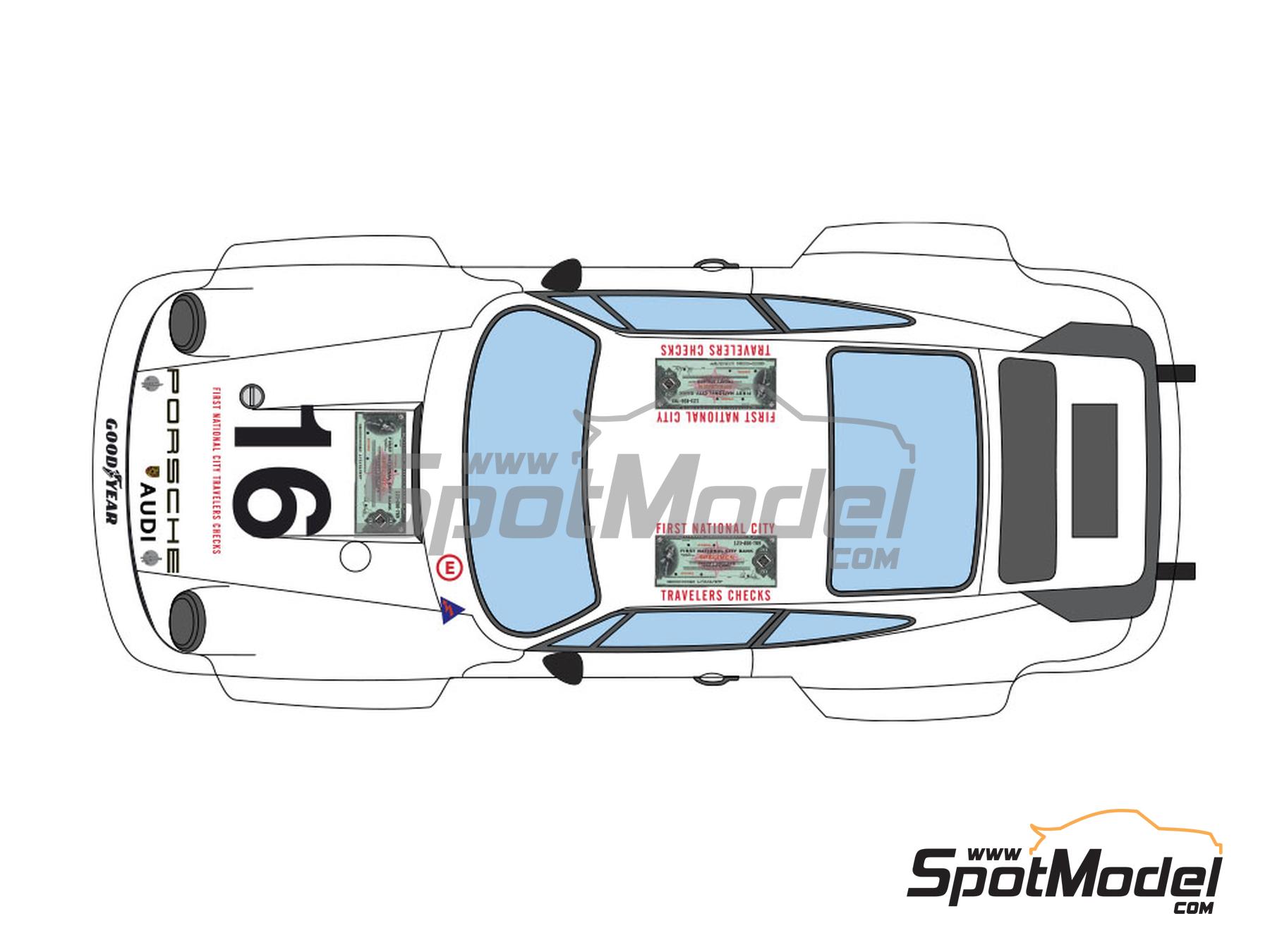 Ancienne Maquette Heller Porsche 934 RSR Turbo 1/24 - Non Commencée, Grappes Scellées