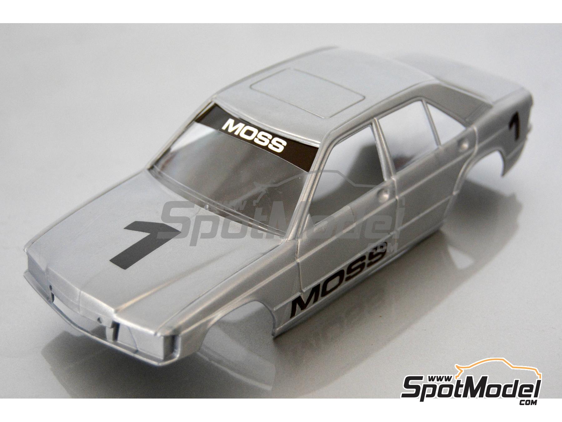 Image 10: Mercedes Benz 190E 2.3 16v - ROC - Race of the Champions 1984 | Marking / livery in 1/24 scale manufactured by Decalcas (ref.&nbsp;DCL-DEC064)