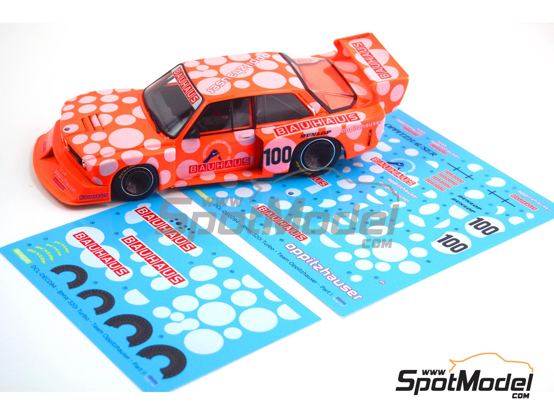 Decalcas DCL-DEC094: Marking / livery 1/24 scale - BMW 320 E21
