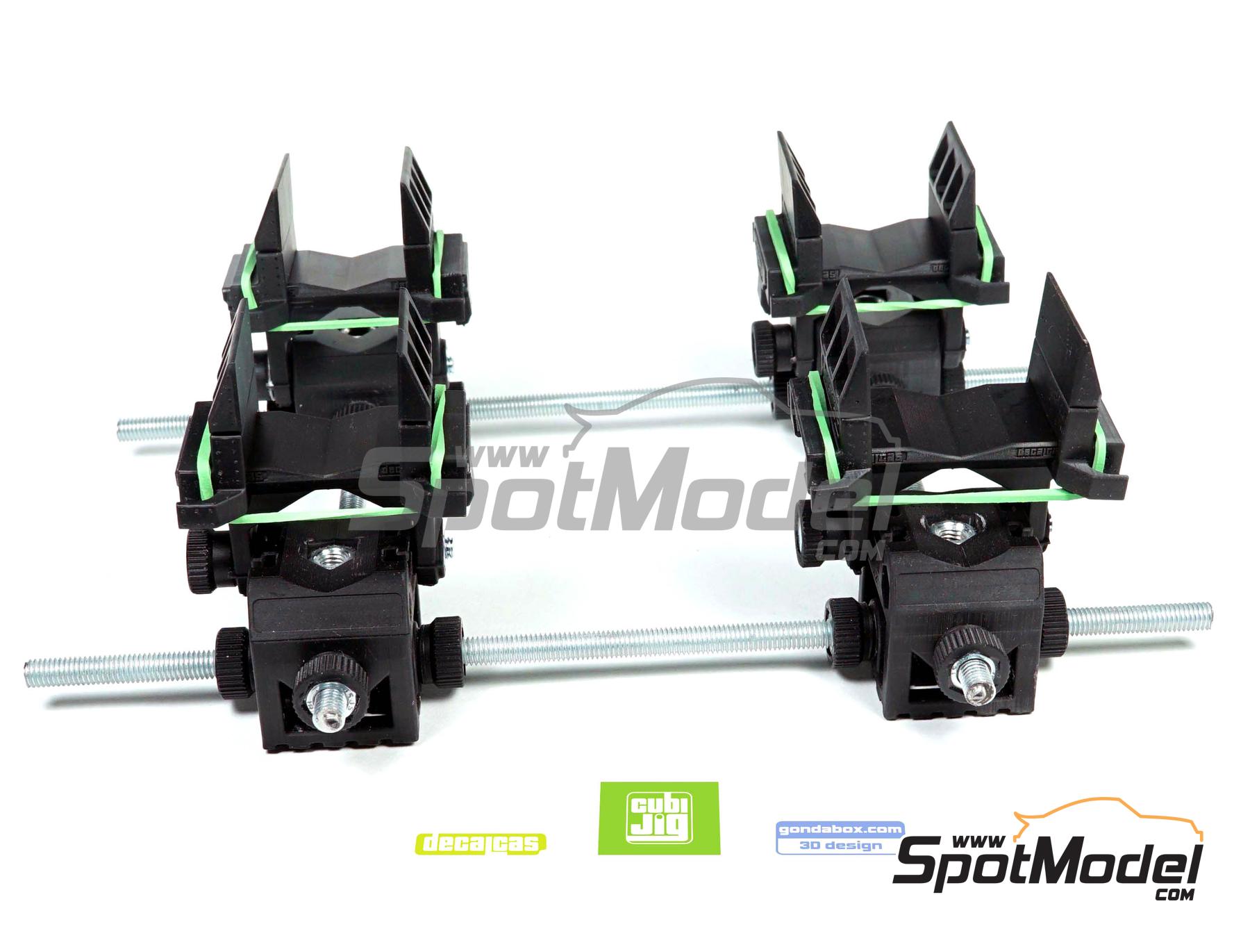 Image 3: Car CubiJig | Hobby tool in 1/24 scale manufactured by Decalcas (ref.&nbsp;DCL-JIG001)