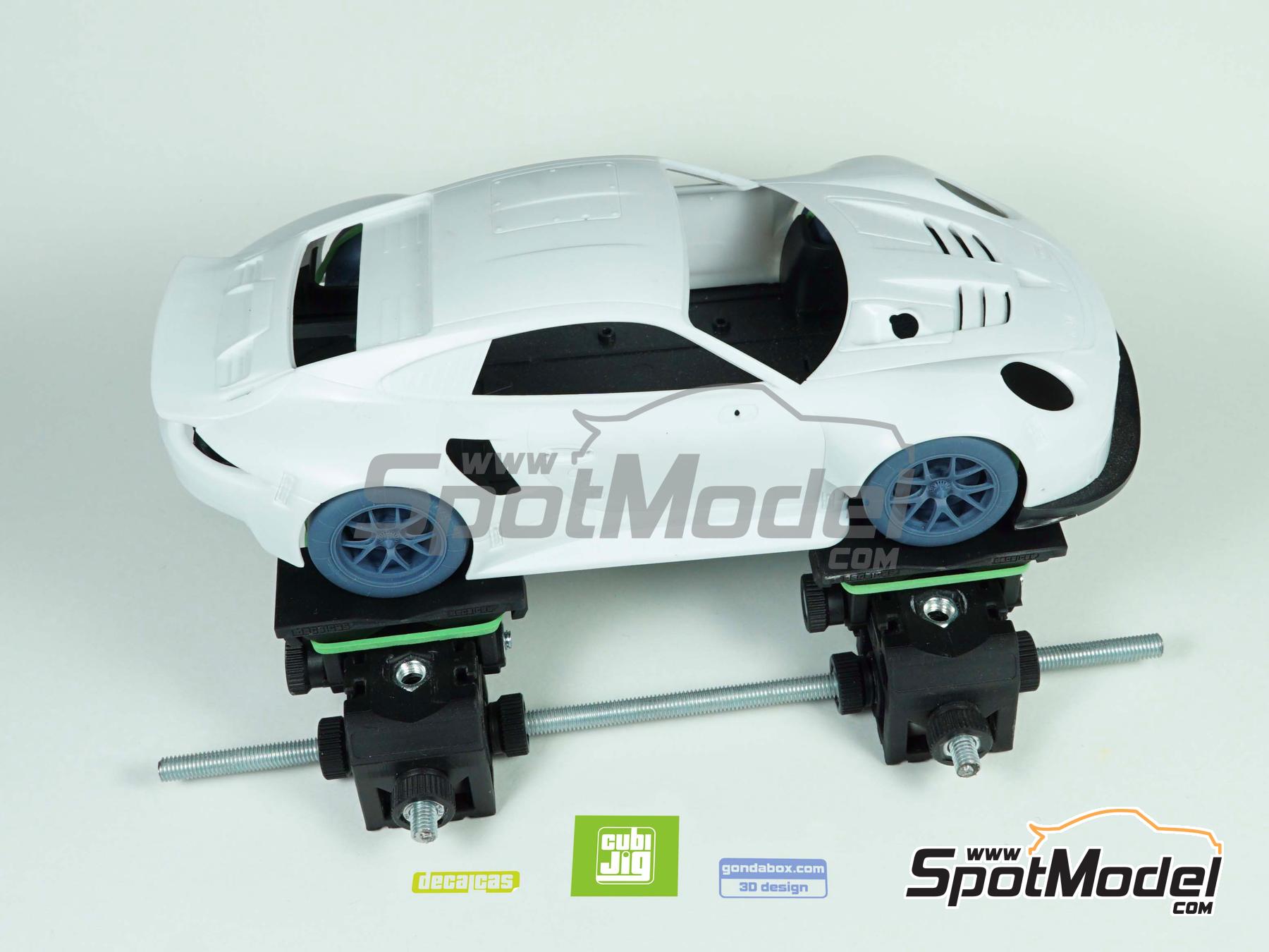 Image 5: Car CubiJig | Hobby tool in 1/24 scale manufactured by Decalcas (ref.&nbsp;DCL-JIG001)