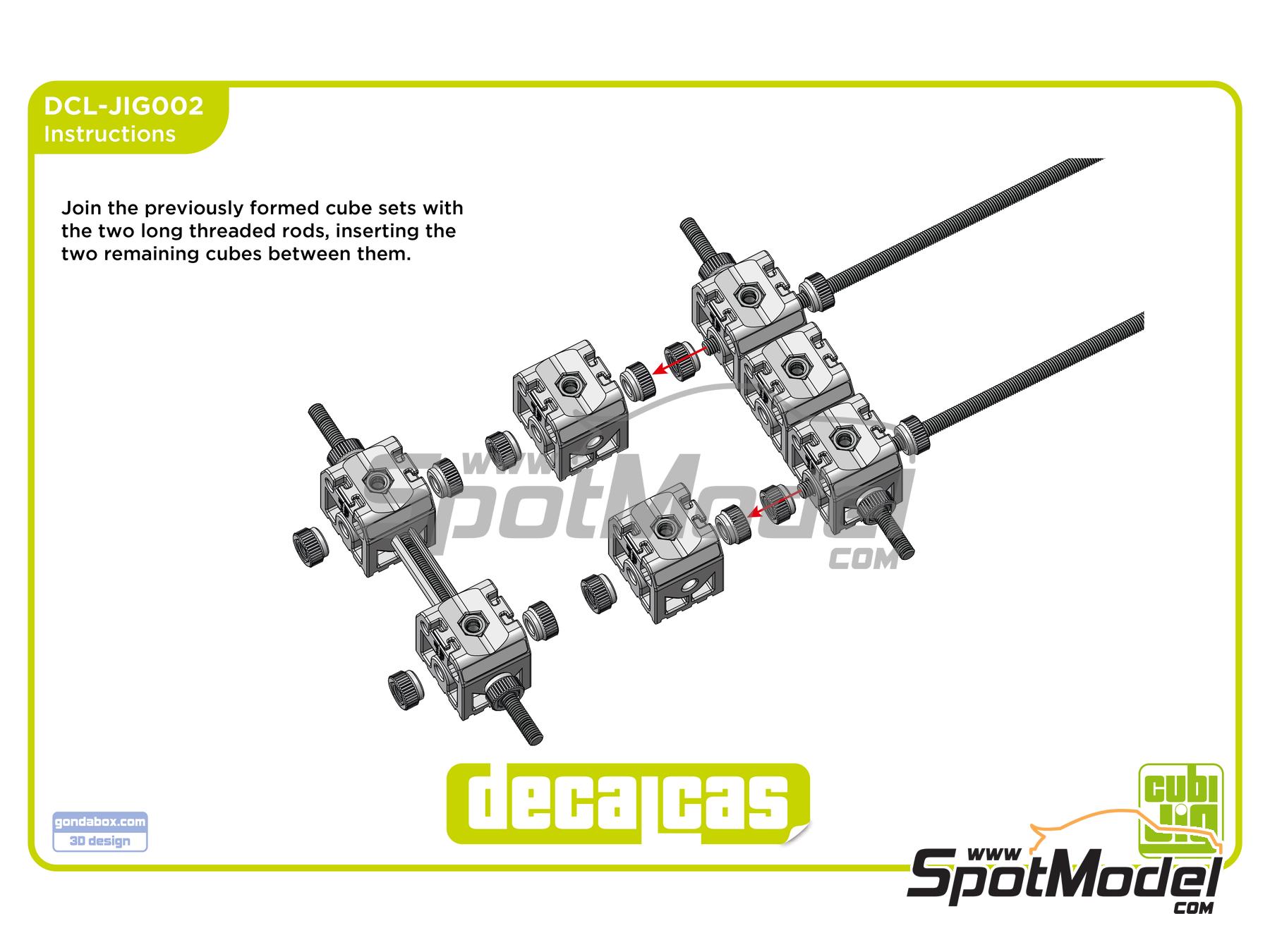 Image 7: Bike CubiJig | Herramienta de modelismo en escala&nbsp;1/12 fabricado por Decalcas (ref.&nbsp;DCL-JIG002)