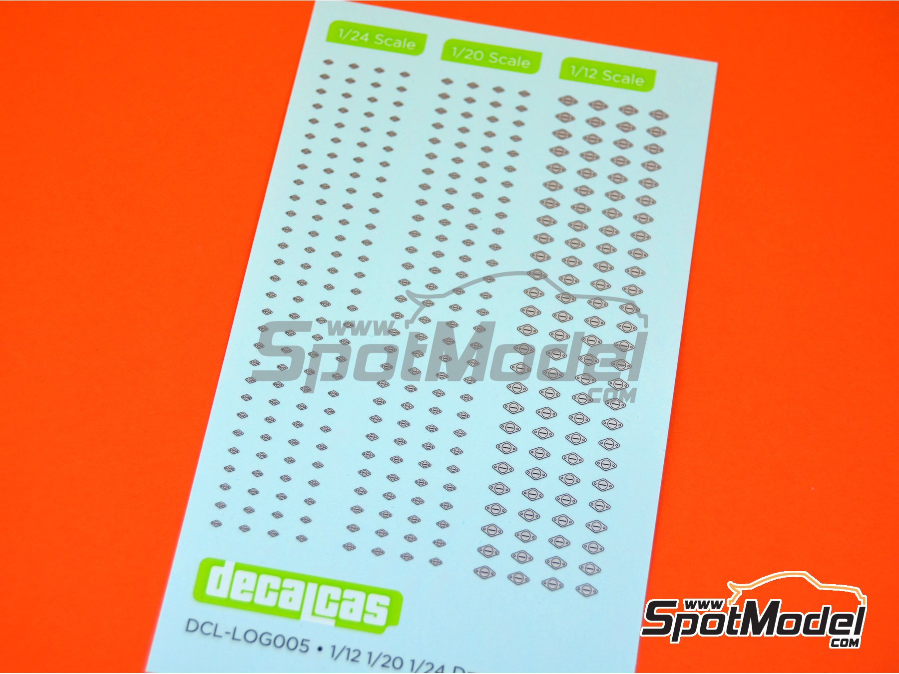 Image 2: Cierres Dzus | Cierres de capot en escala 1/24 fabricado por Decalcas (ref. DCL-LOG005, tambien 1/12 y 1/20)