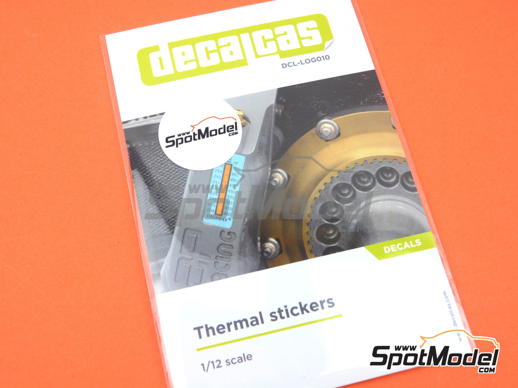 Image 3: Thermal stickers | Logotypes in 1/12 scale manufactured by Decalcas (ref.&nbsp;DCL-LOG010)