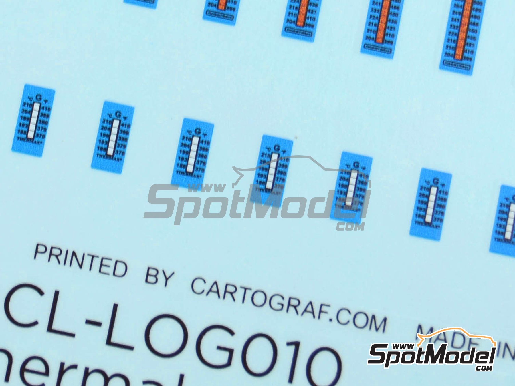 Image 5: Thermal stickers | Logotypes in 1/12 scale manufactured by Decalcas (ref.&nbsp;DCL-LOG010)