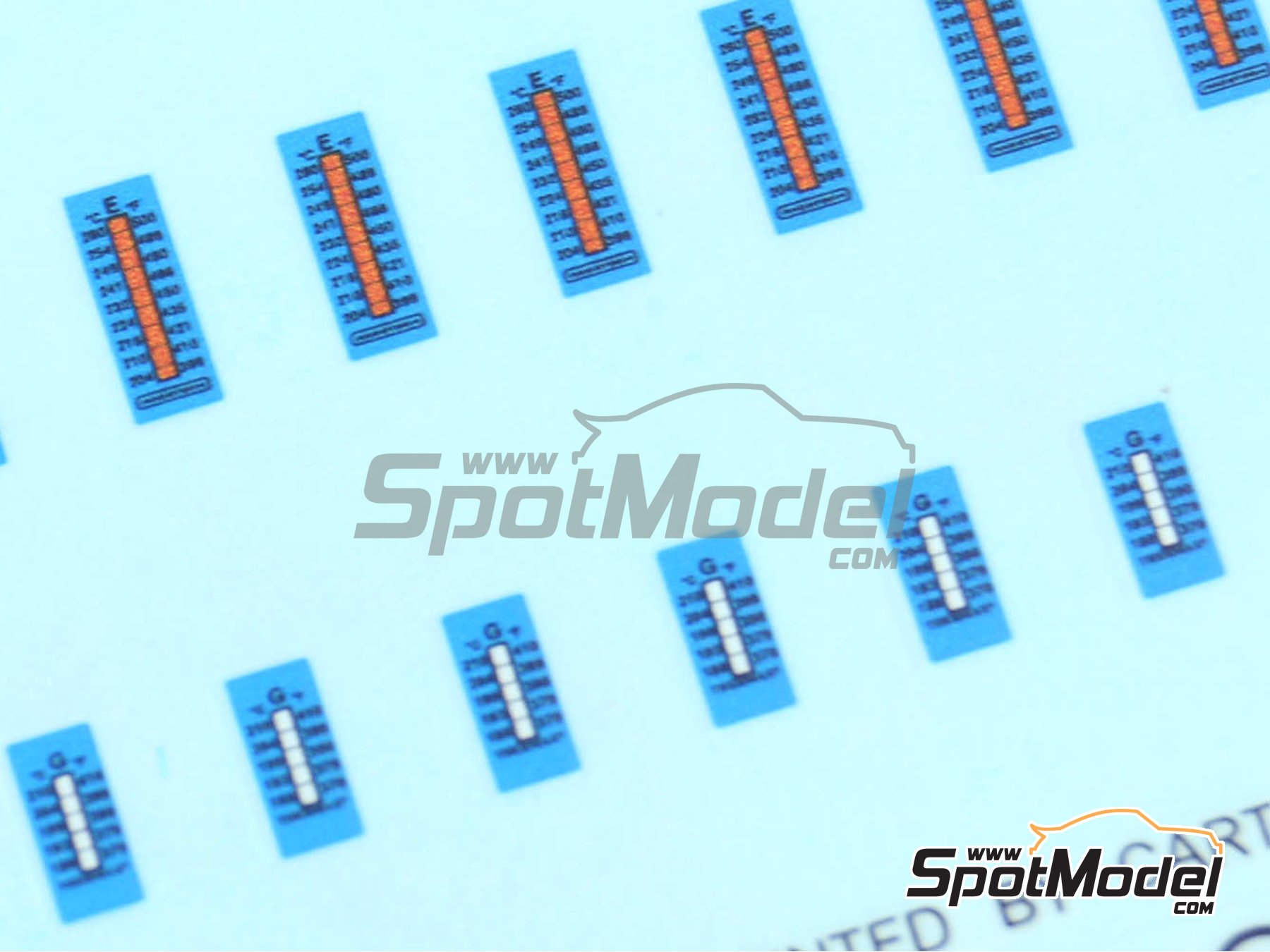 Image 7: Thermal stickers | Logotypes in 1/12 scale manufactured by Decalcas (ref.&nbsp;DCL-LOG010)