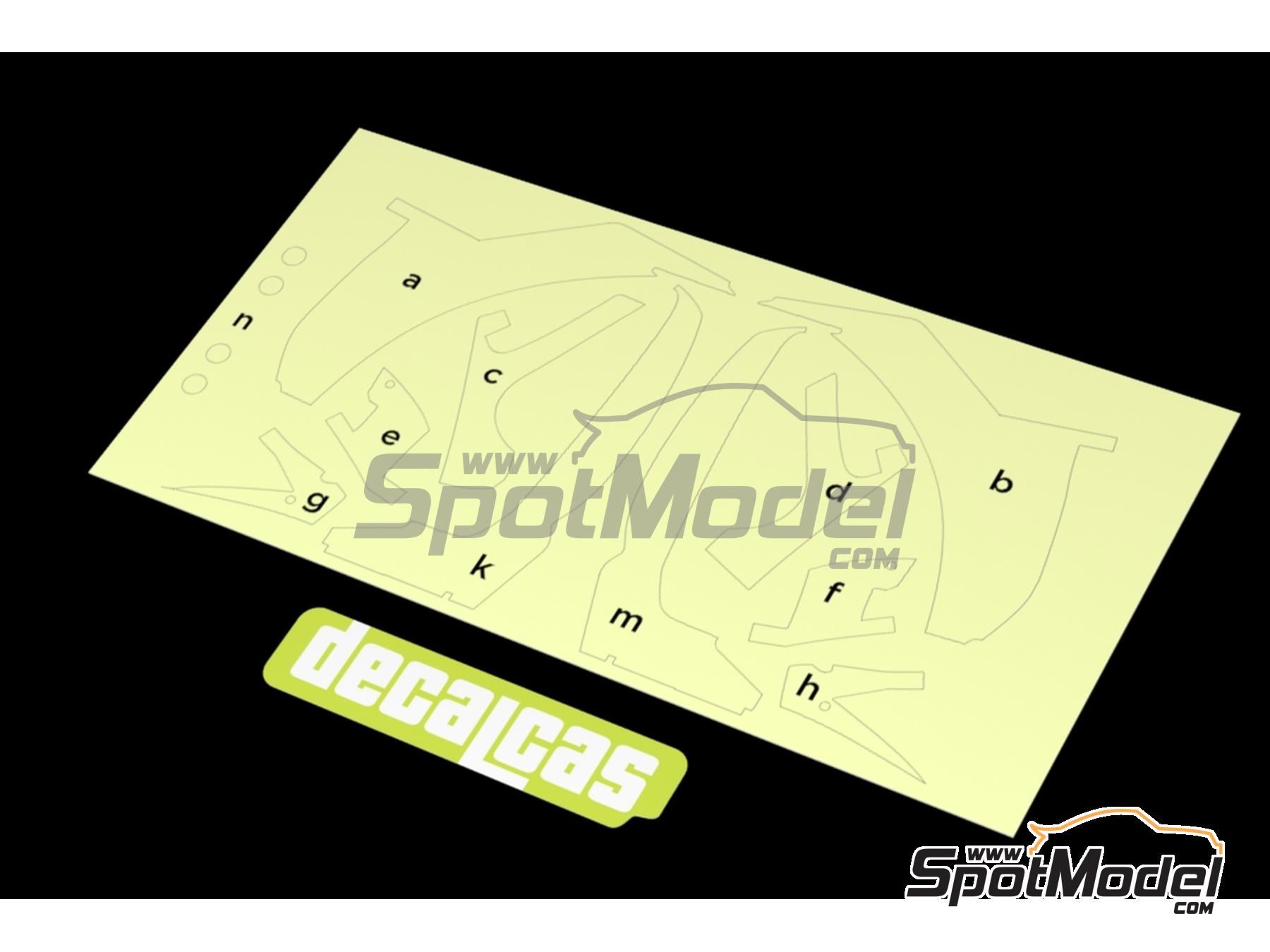 Image 2: Suzuki GSX-RR -  2020 | Masks in 1/12 scale manufactured by Decalcas (ref.&nbsp;DCL-MSK019)