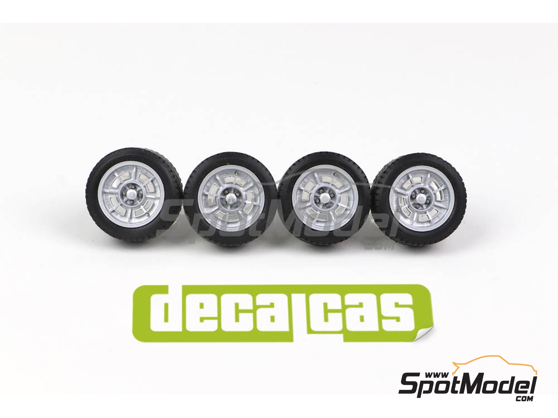 Image 3: Abarth Cromodora CD68 | Rims in 1/24 scale manufactured by Decalcas (ref.&nbsp;DCL-PAR007)
