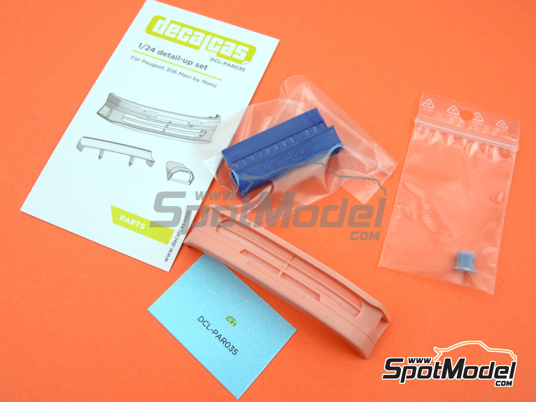 Image 9: Peugeot 306 Maxi Evo II | Transkit en escala&nbsp;1/24 fabricado por Decalcas (ref.&nbsp;DCL-PAR035)