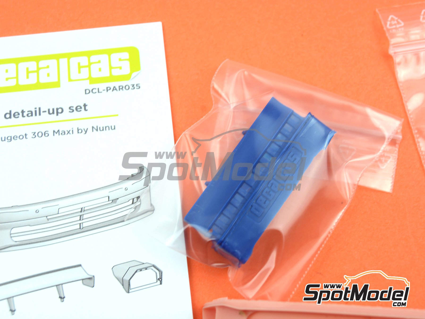 Image 11: Peugeot 306 Maxi Evo II | Transkit en escala&nbsp;1/24 fabricado por Decalcas (ref.&nbsp;DCL-PAR035)