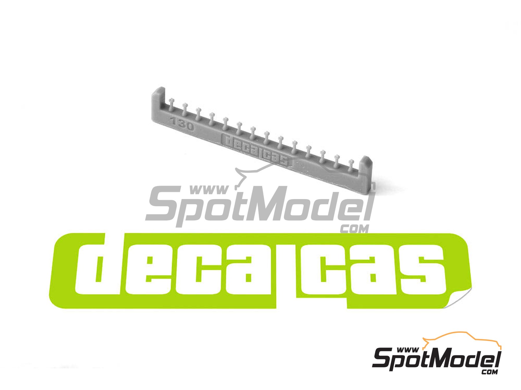 Image 3: Rotary switch | Detail in 1/24 scale manufactured by Decalcas (ref.&nbsp;DCL-PAR041)