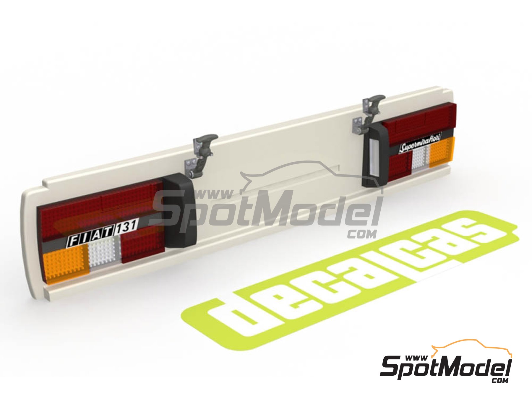 Image 1: Fiat 131 Supermirafiori | Transkit en escala&nbsp;1/20 fabricado por Decalcas (ref.&nbsp;DCL-PAR045)