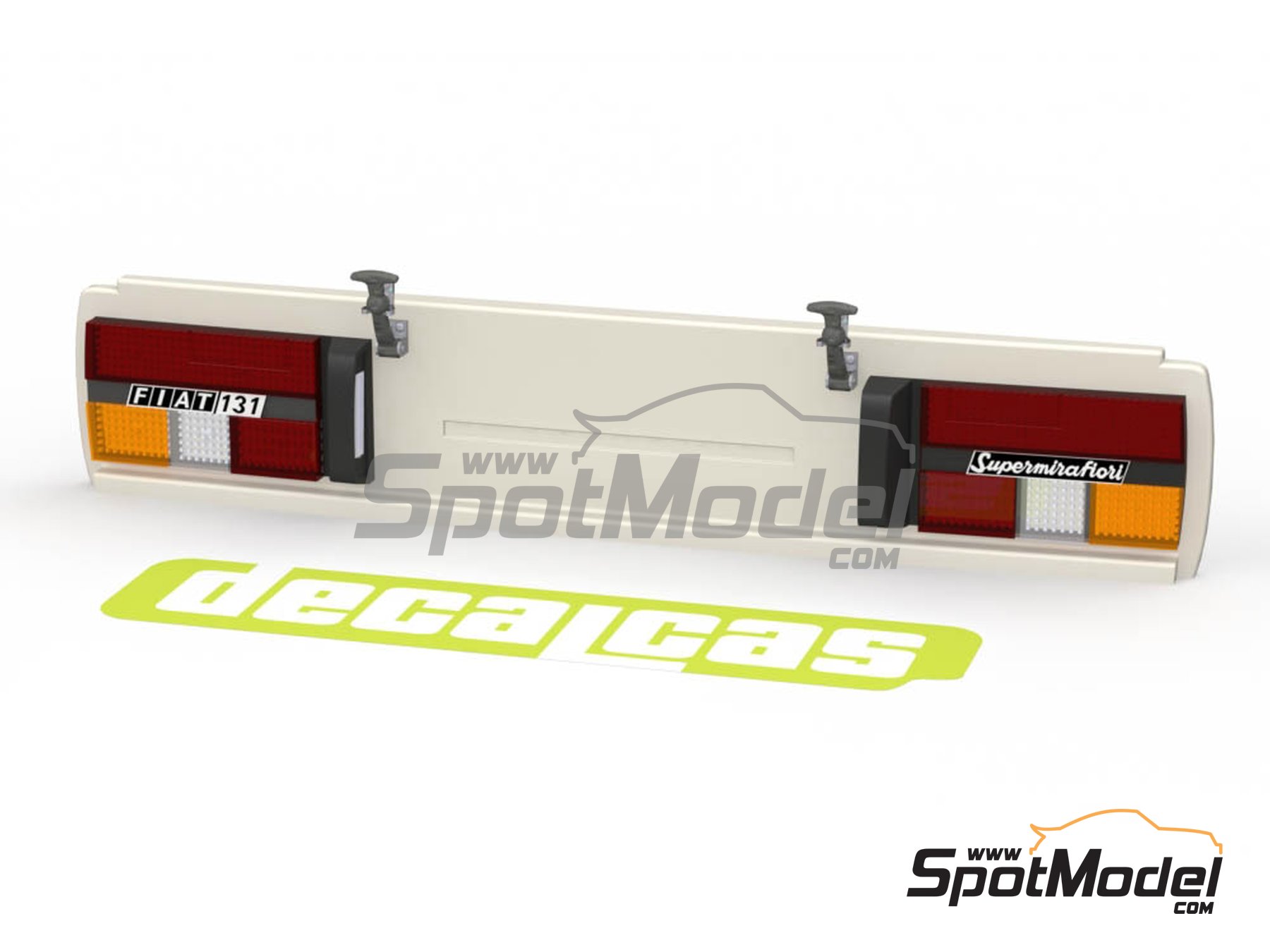 Image 3: Fiat 131 Supermirafiori | Transkit en escala&nbsp;1/20 fabricado por Decalcas (ref.&nbsp;DCL-PAR045)