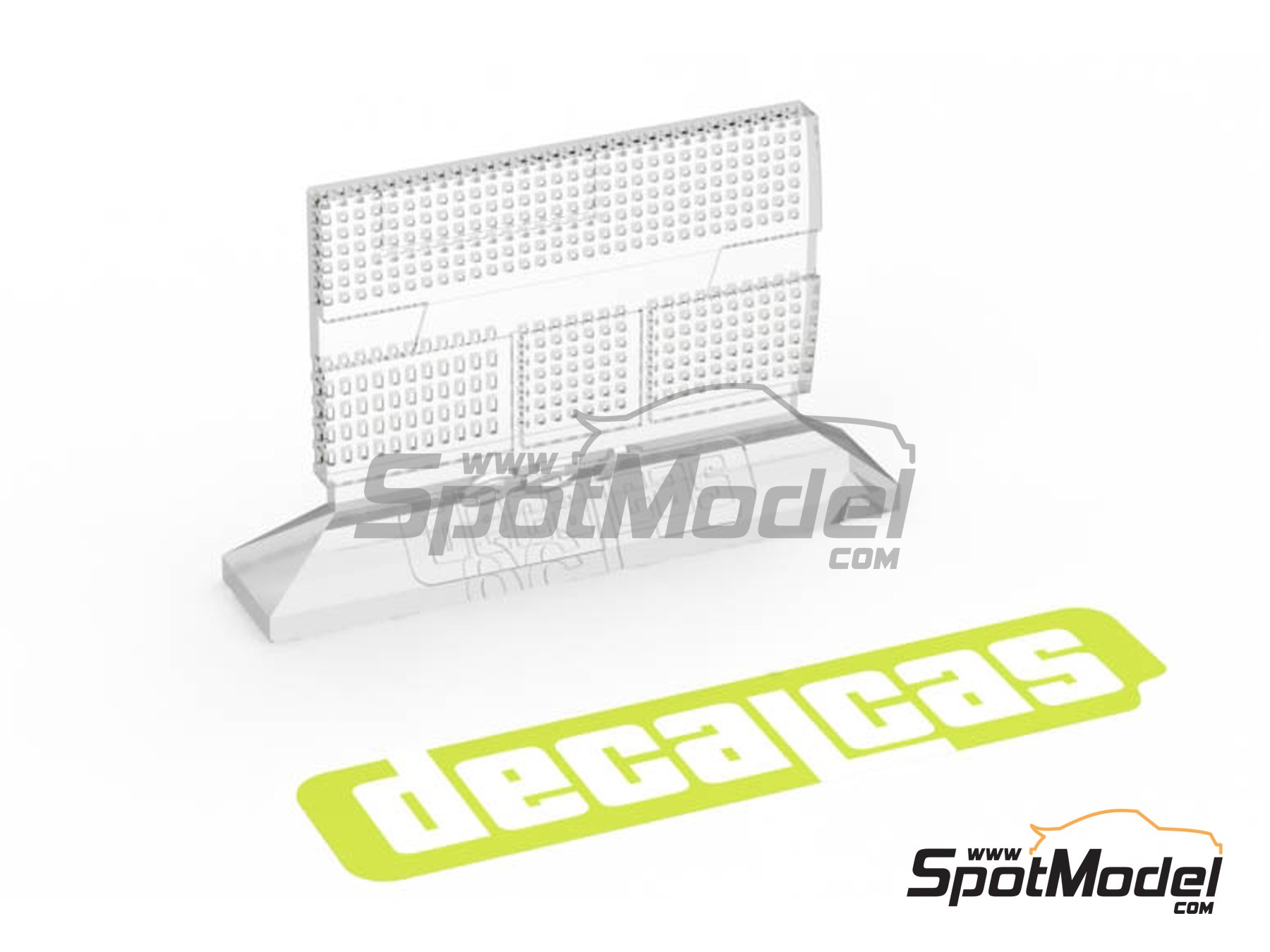 Image 10: Fiat 131 Supermirafiori | Transkit en escala&nbsp;1/20 fabricado por Decalcas (ref.&nbsp;DCL-PAR045)