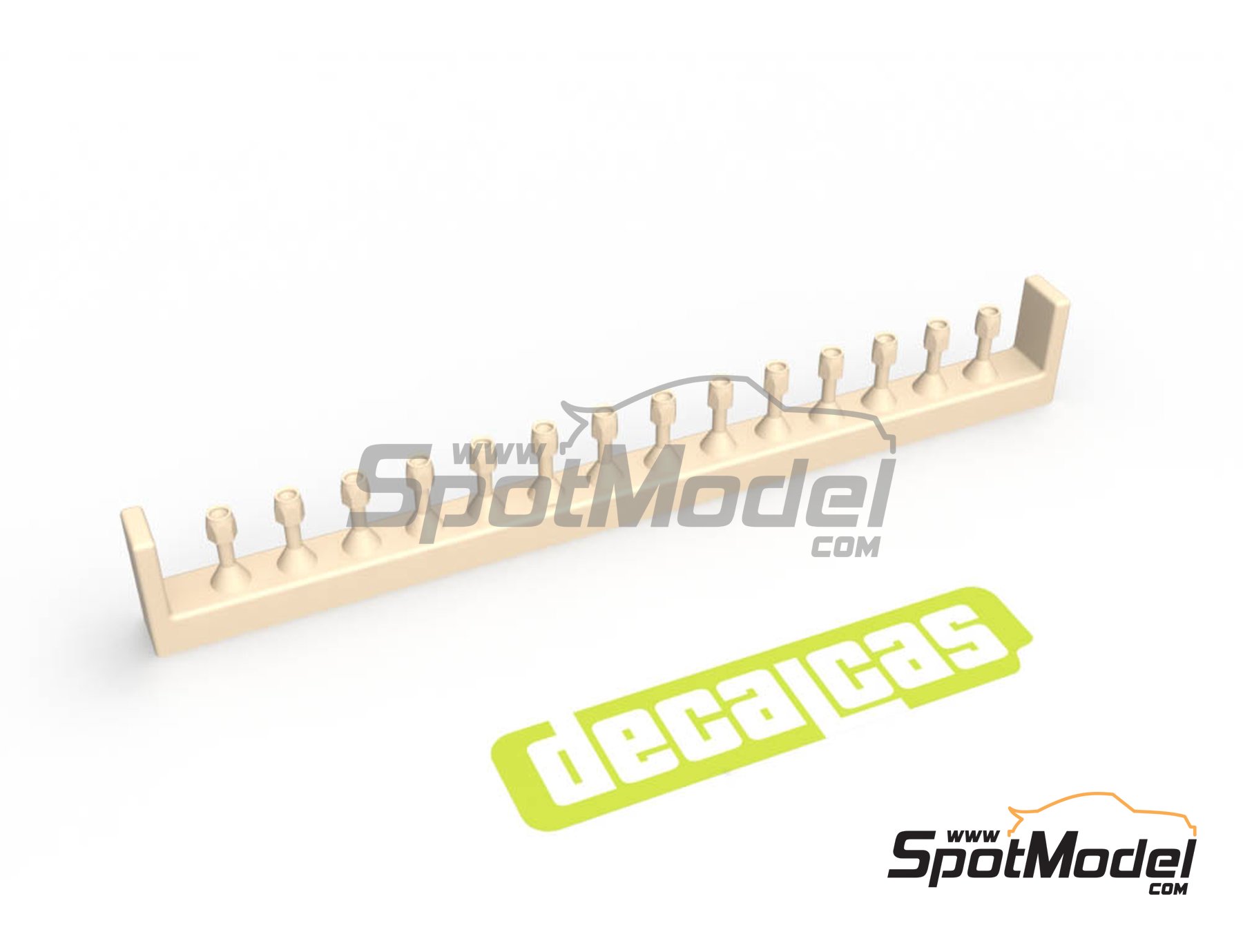 Image 2: 1.2mm Hose joints set 1 | Hose joints in 1/20 scale manufactured by Decalcas (ref. DCL-PAR046, also 4545782076783)