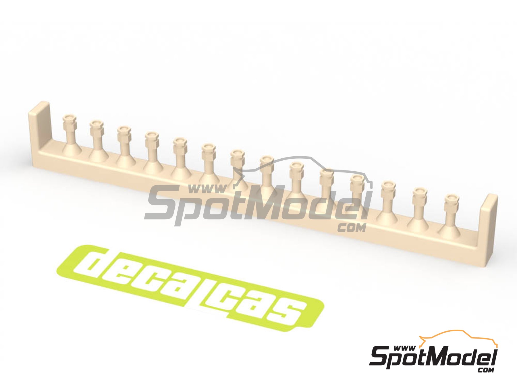 Image 7: 1.2mm Hose joints set 1 | Hose joints in 1/20 scale manufactured by Decalcas (ref. DCL-PAR046, also 4545782076783)