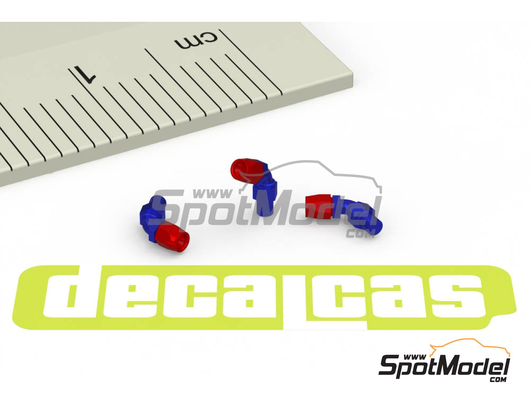 Image 16: 1.2mm Hose joints set 1 | Hose joints in 1/20 scale manufactured by Decalcas (ref. DCL-PAR046, also 4545782076783)