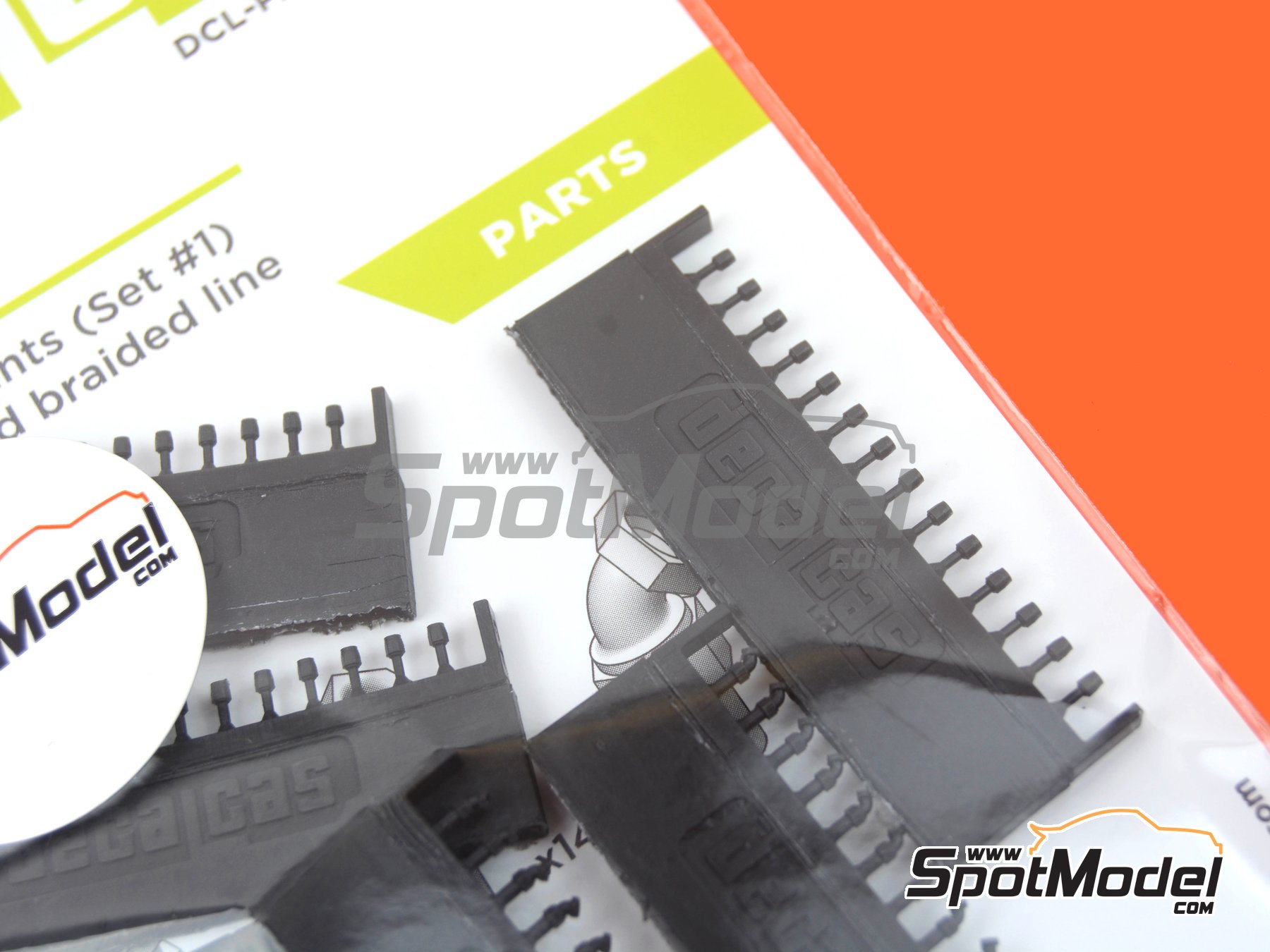 Image 21: 1.2mm Hose joints set 1 | Hose joints in 1/20 scale manufactured by Decalcas (ref. DCL-PAR046, also 4545782076783)