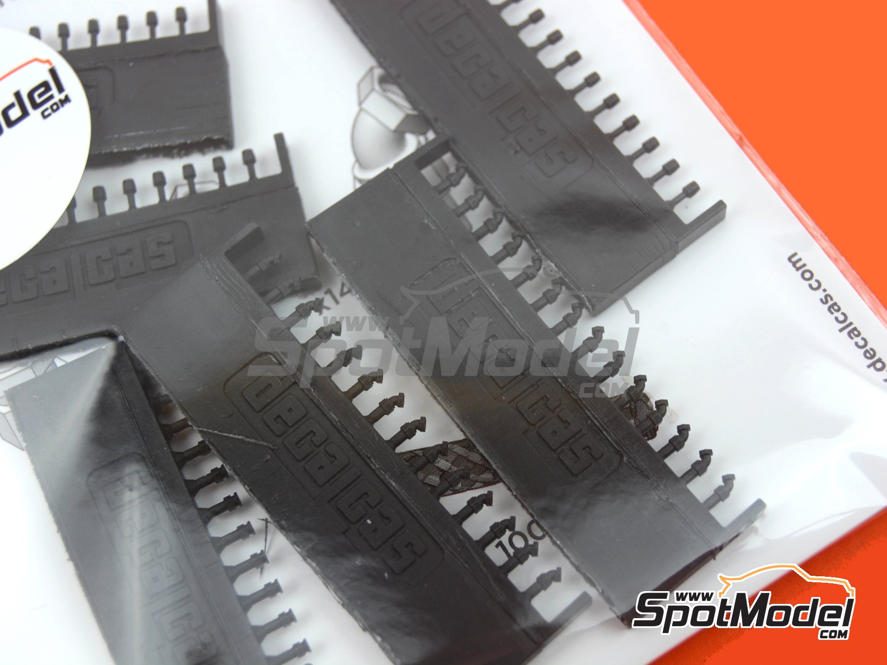 Image 22: 1.2mm Hose joints set 1 | Hose joints in 1/20 scale manufactured by Decalcas (ref. DCL-PAR046, also 4545782076783)