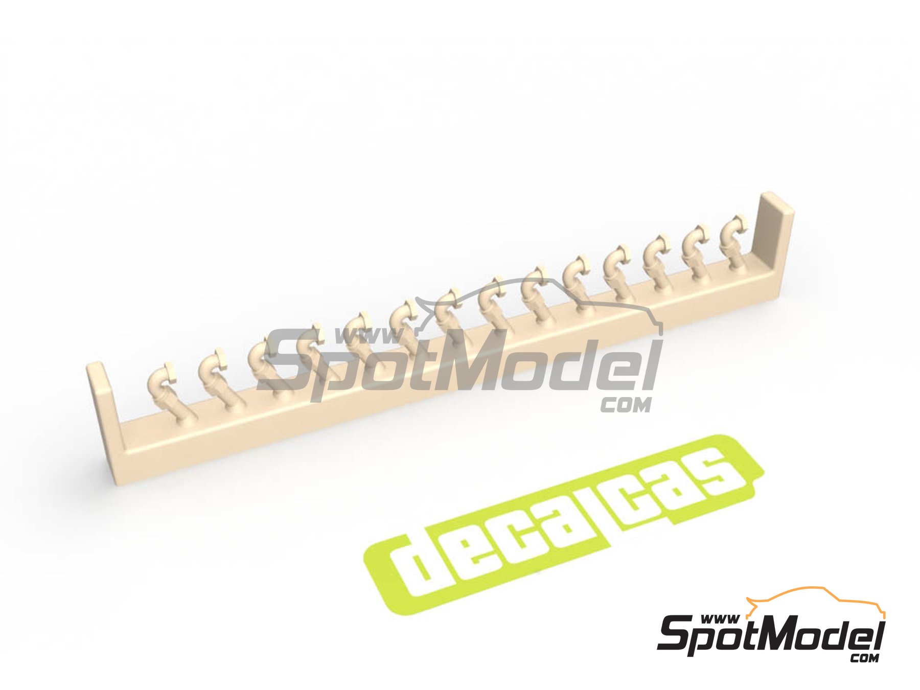 Image 4: 1.2mm Hose joints set 2 | Hose joints in 1/20 scale manufactured by Decalcas (ref.&nbsp;DCL-PAR047, also 4545782076844)