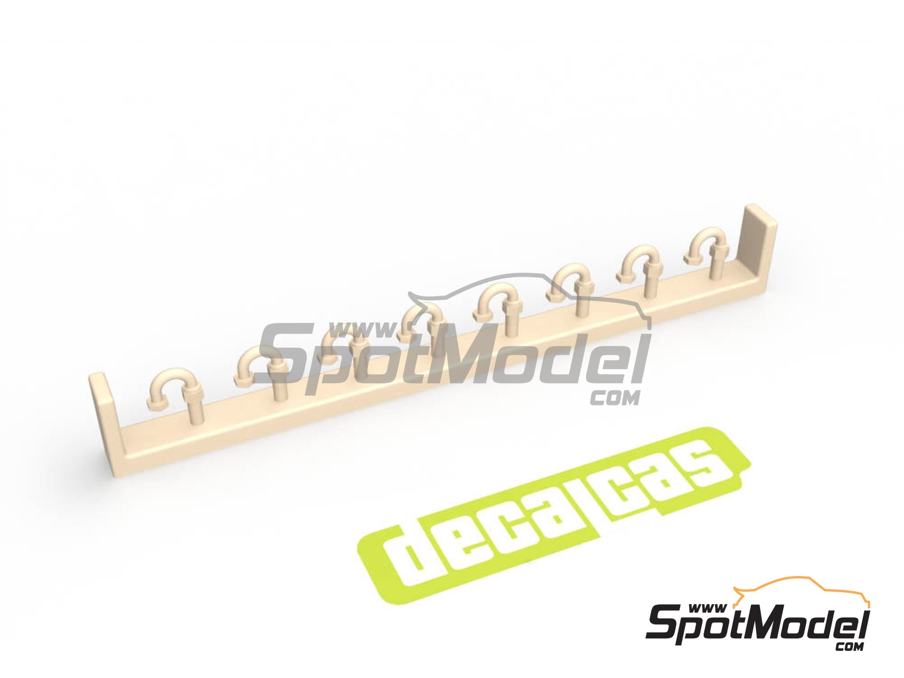 Image 5: 1.2mm Hose joints set 2 | Hose joints in 1/20 scale manufactured by Decalcas (ref.&nbsp;DCL-PAR047, also 4545782076844)
