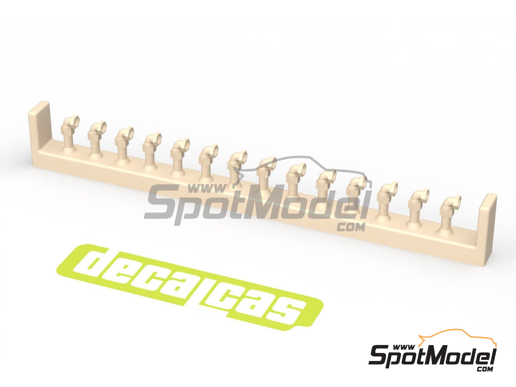 Image 7: 1.2mm Hose joints set 2 | Hose joints in 1/20 scale manufactured by Decalcas (ref.&nbsp;DCL-PAR047, also 4545782076844)
