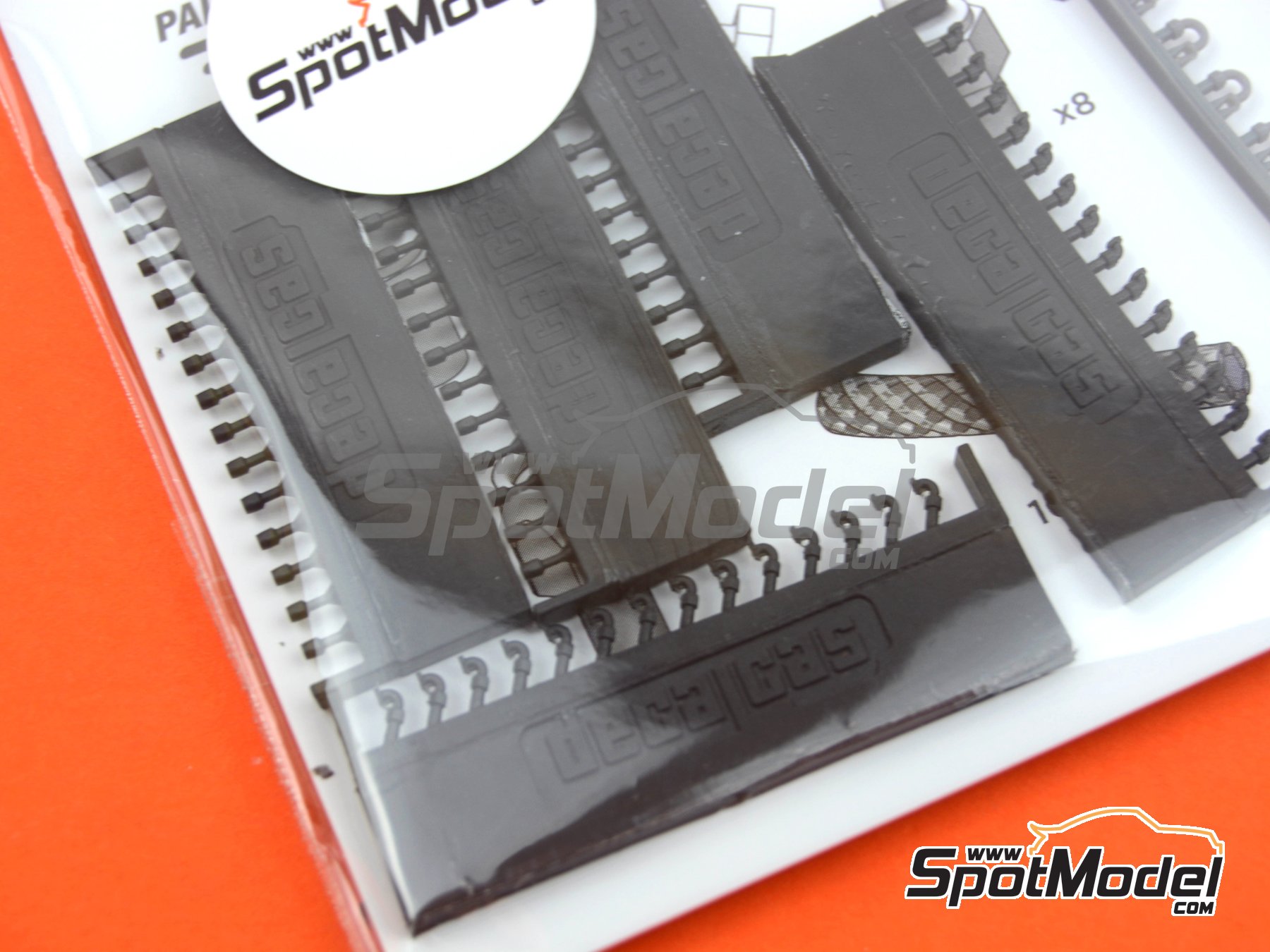 Image 25: 1.2mm Hose joints set 2 | Hose joints in 1/20 scale manufactured by Decalcas (ref.&nbsp;DCL-PAR047, also 4545782076844)