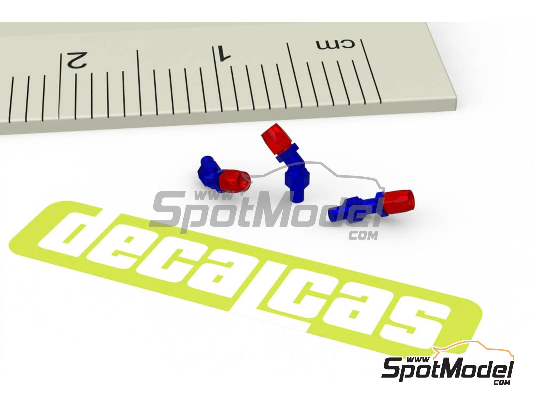 Image 2: 1.2mm Hose joints set 3 | Hose joints in 1/20 scale manufactured by Decalcas (ref. DCL-PAR048, also 4545782078602)